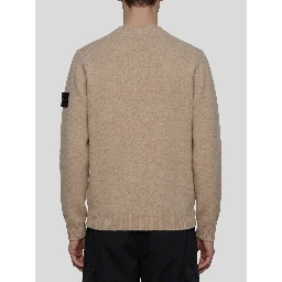 Beige crewneck sweater