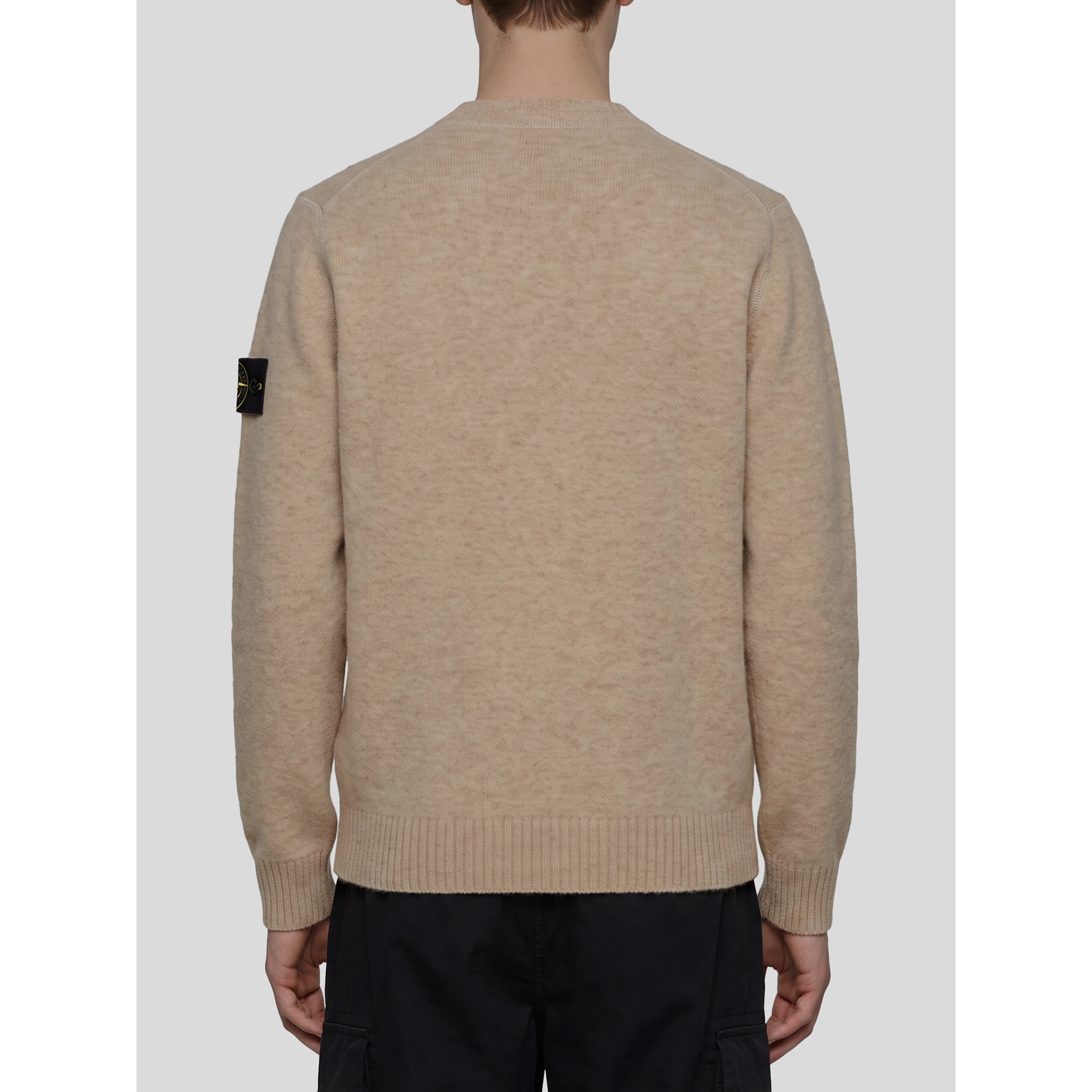 Beige crewneck sweater