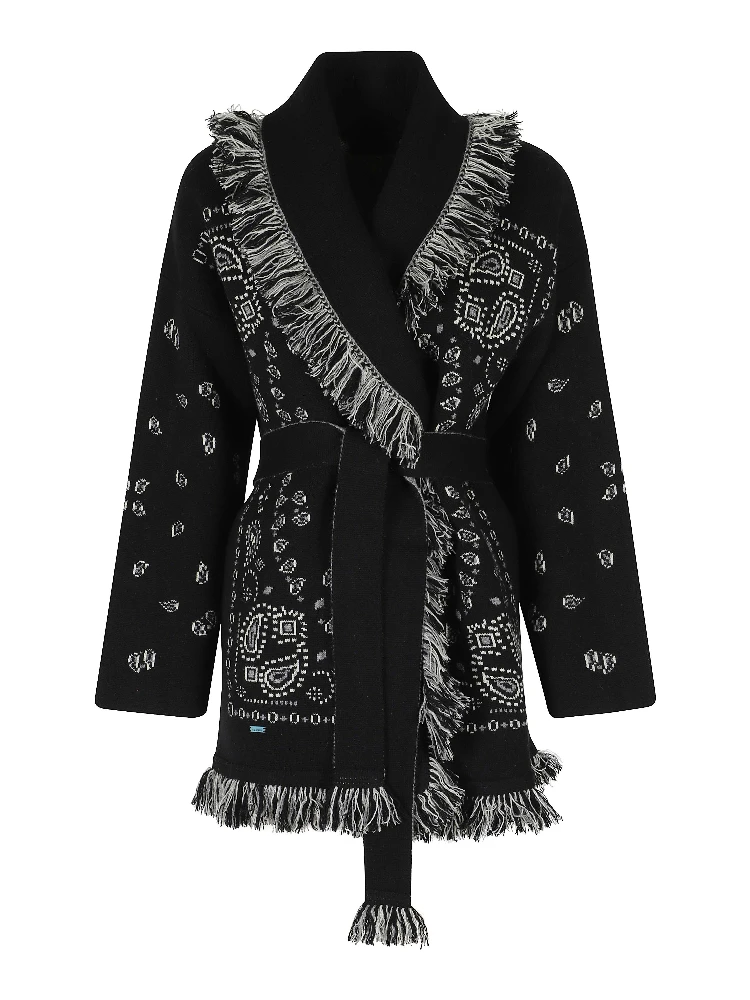 BANDANA JACQUARD CARDIGAN