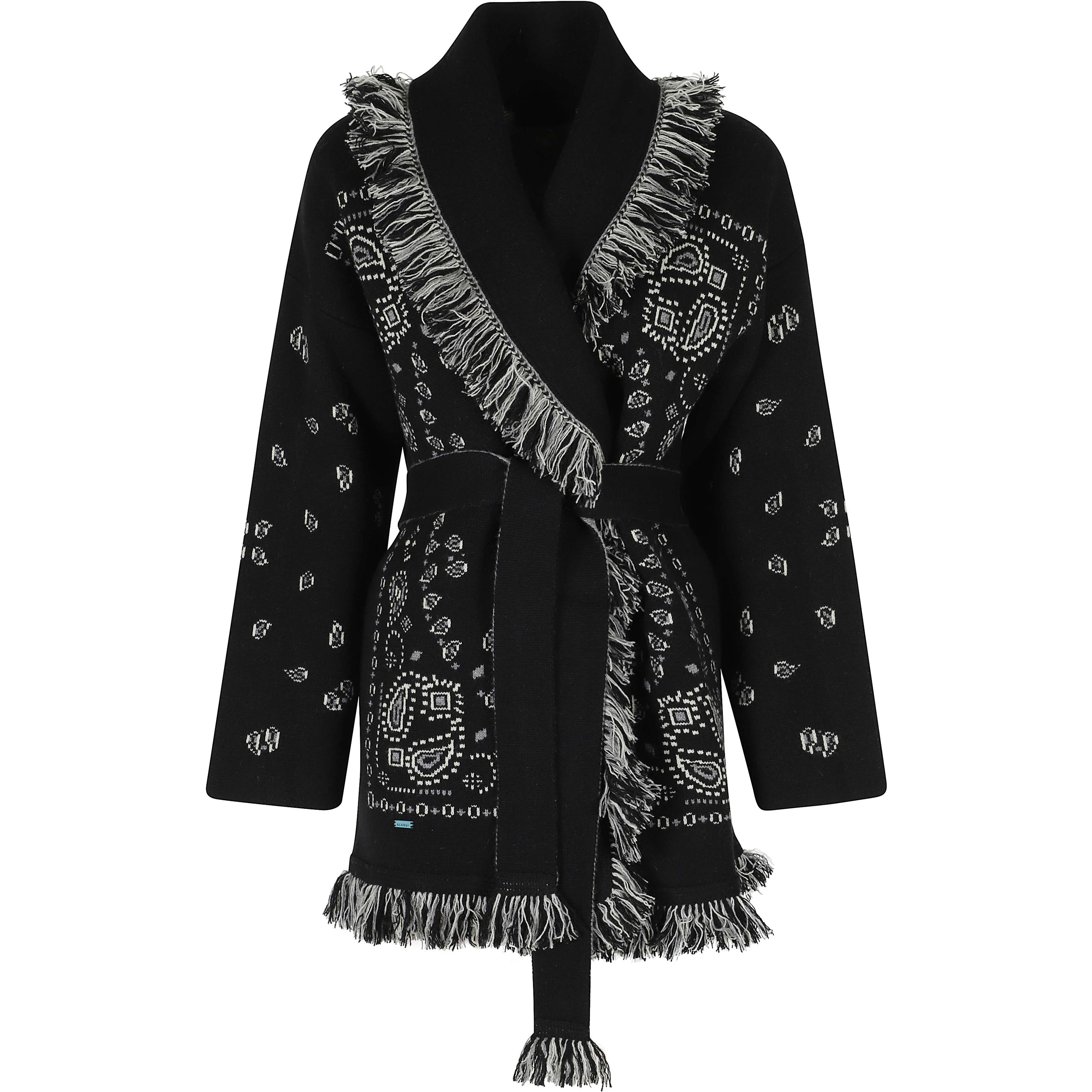 BANDANA JACQUARD CARDIGAN
