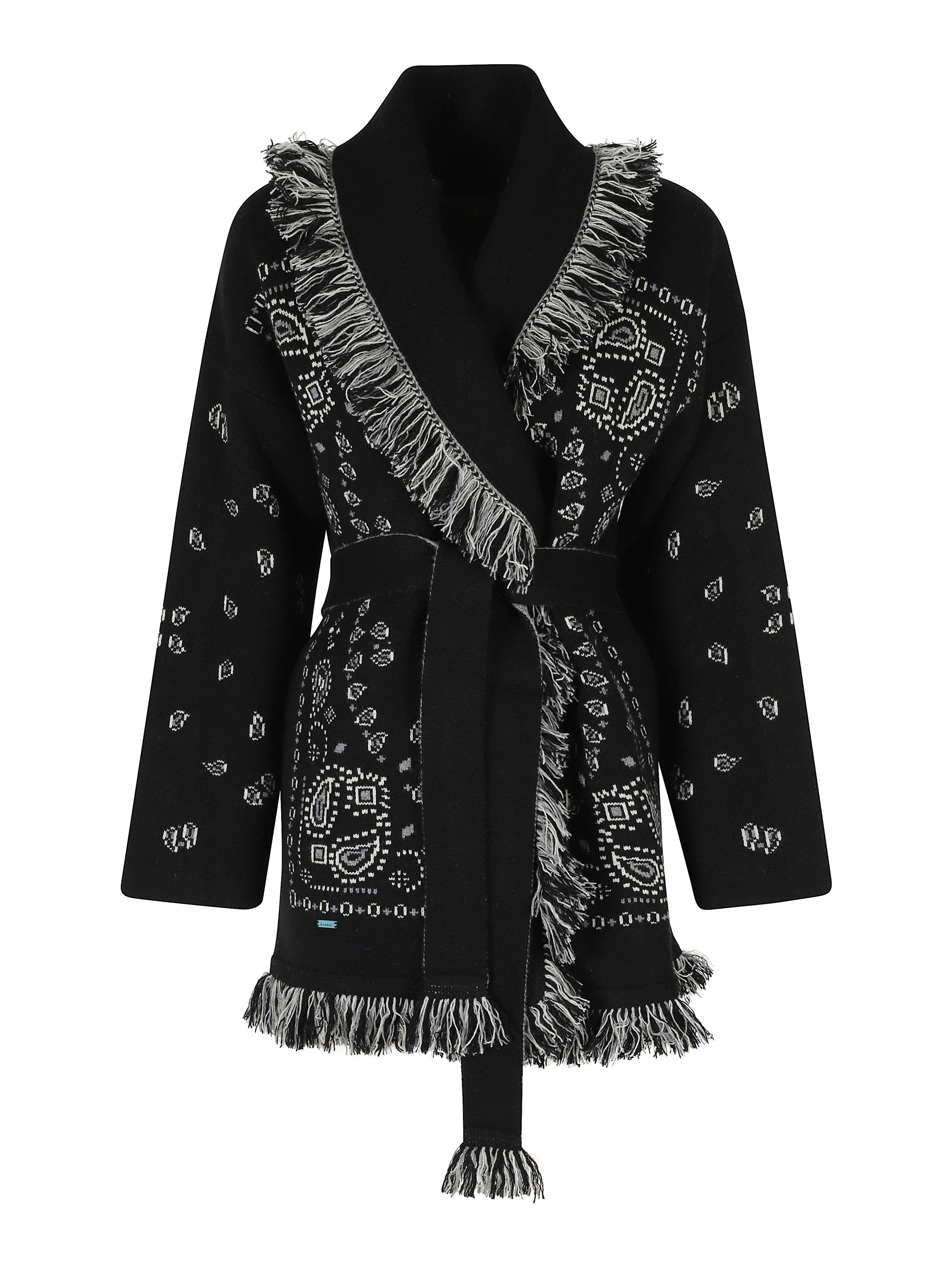 BANDANA JACQUARD CARDIGAN