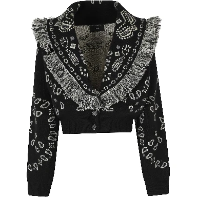 BANDANA JACQUARD CARDIBOMBER