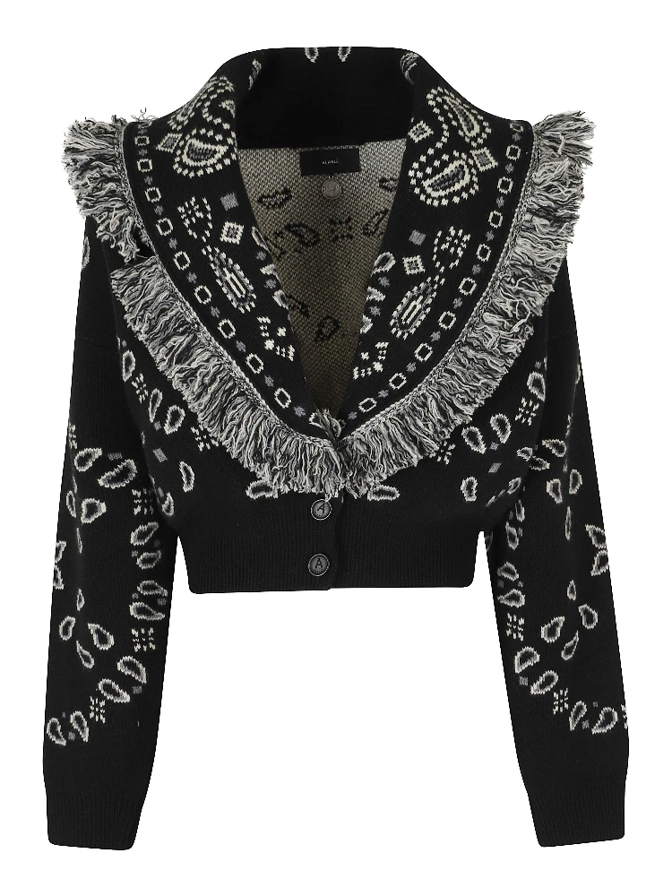 BANDANA JACQUARD CARDIBOMBER