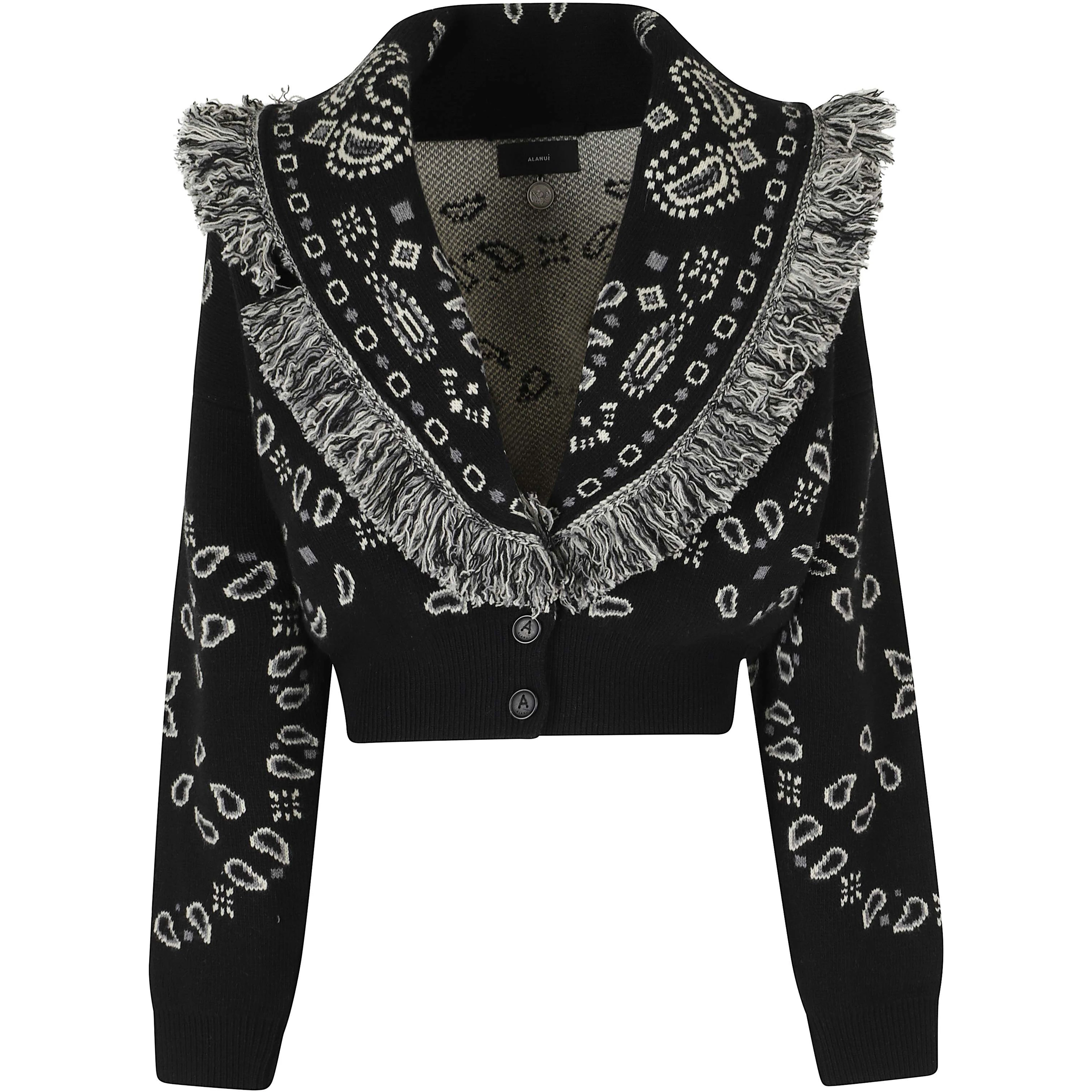 BANDANA JACQUARD CARDIBOMBER