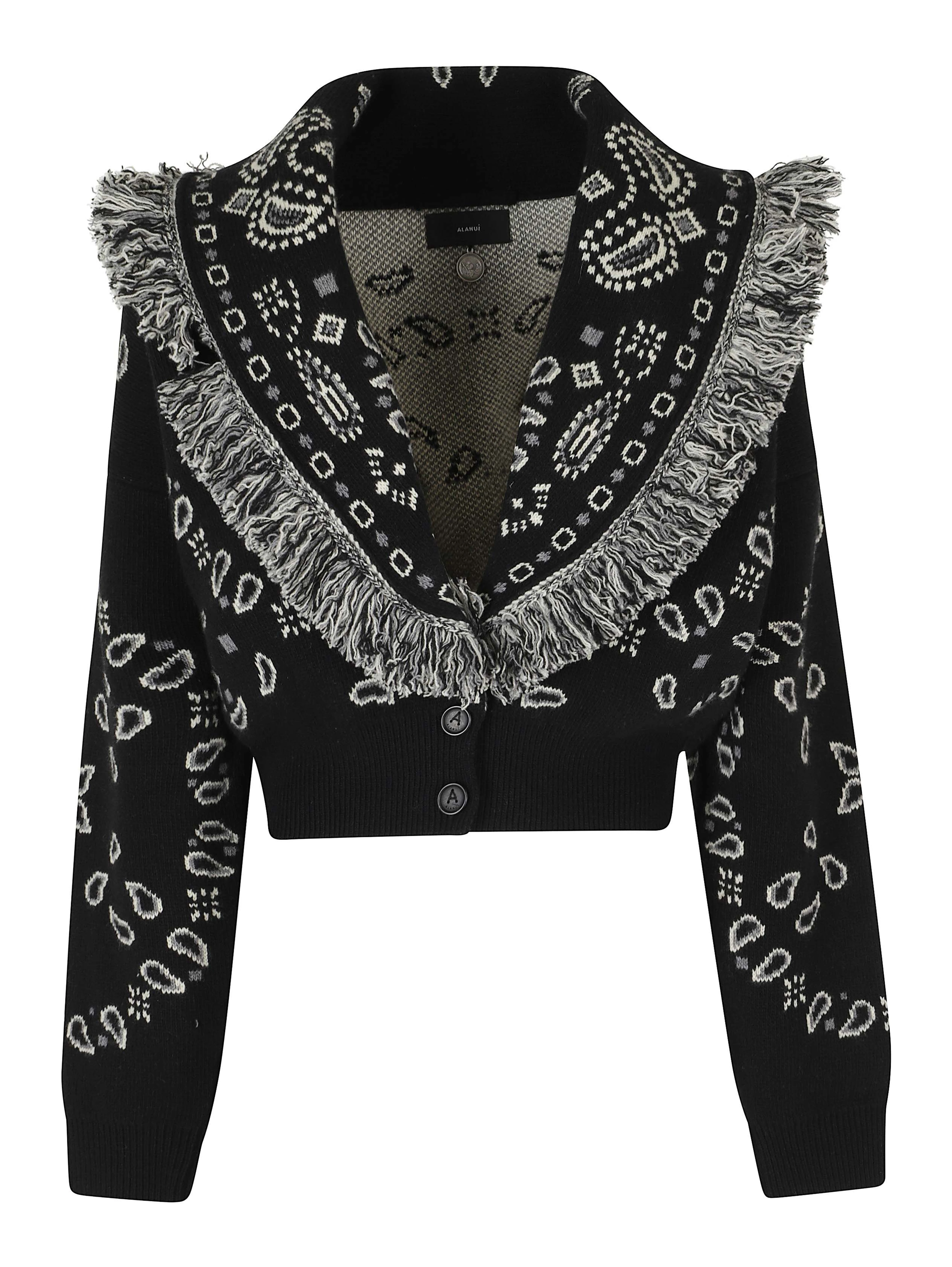BANDANA JACQUARD CARDIBOMBER