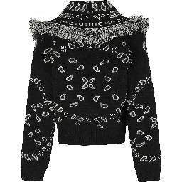 BANDANA JACQUARD CARDIBOMBER