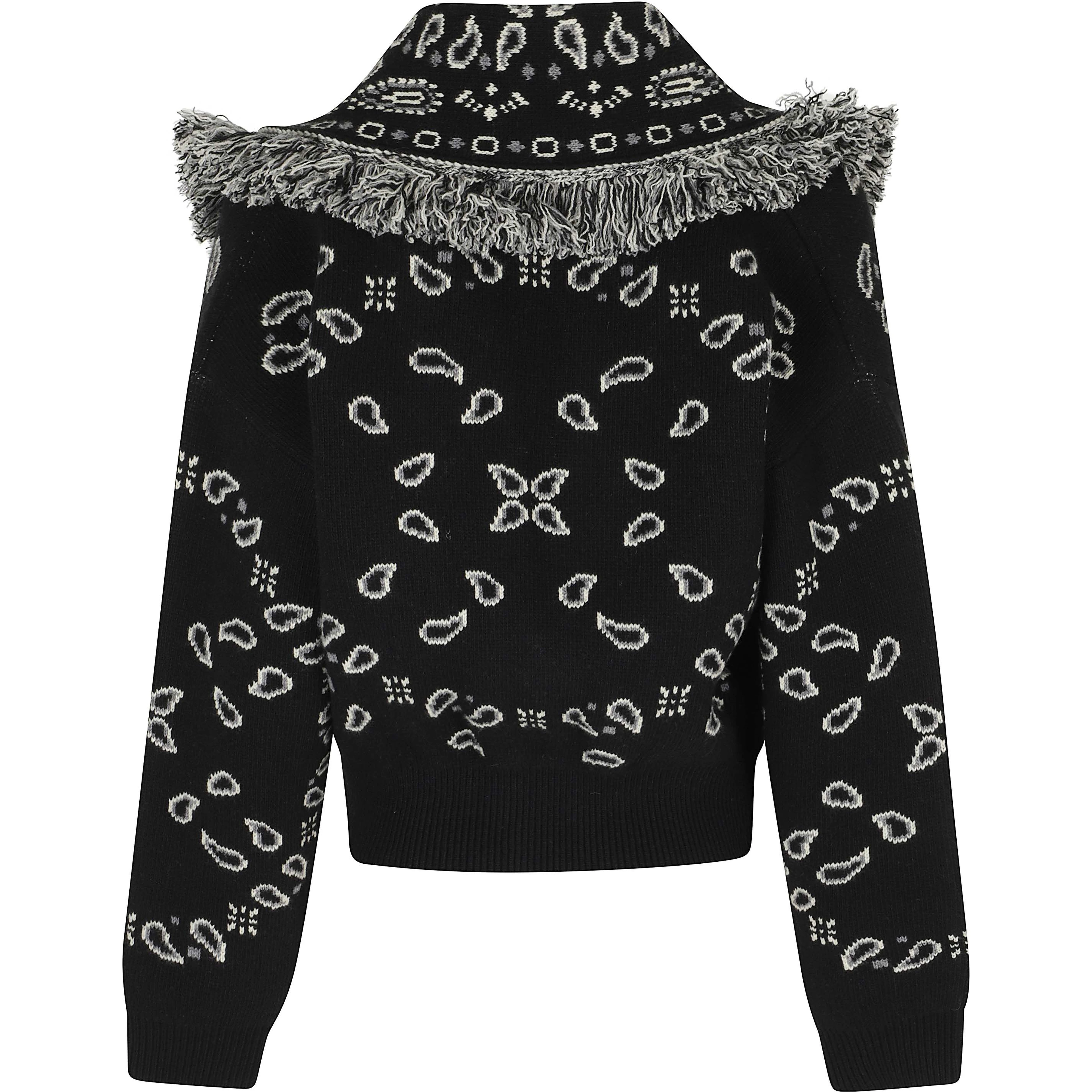 BANDANA JACQUARD CARDIBOMBER