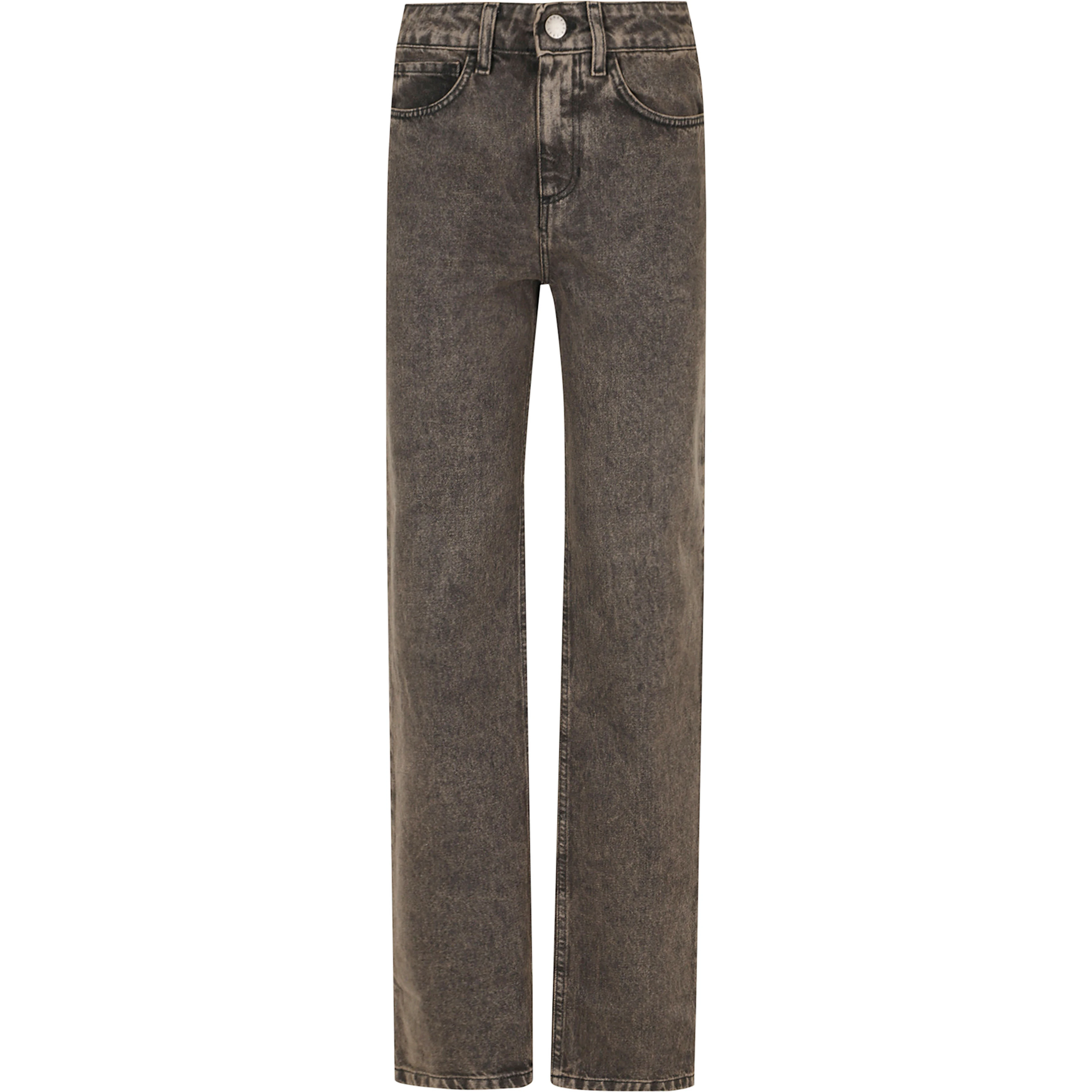 JEANS GAMBA DRITTA DENIM SABBIATO