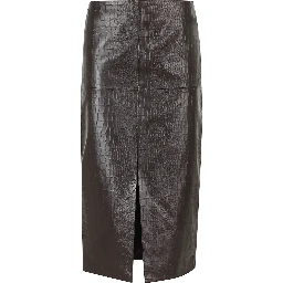 LONGUETTE 100% PELLE STAMPA COCCO