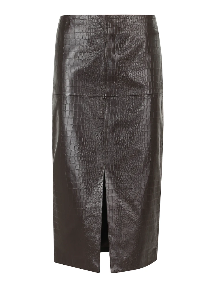 LONGUETTE 100% PELLE STAMPA COCCO