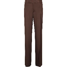 PANTALONE AMPIO IN RASO UNITO