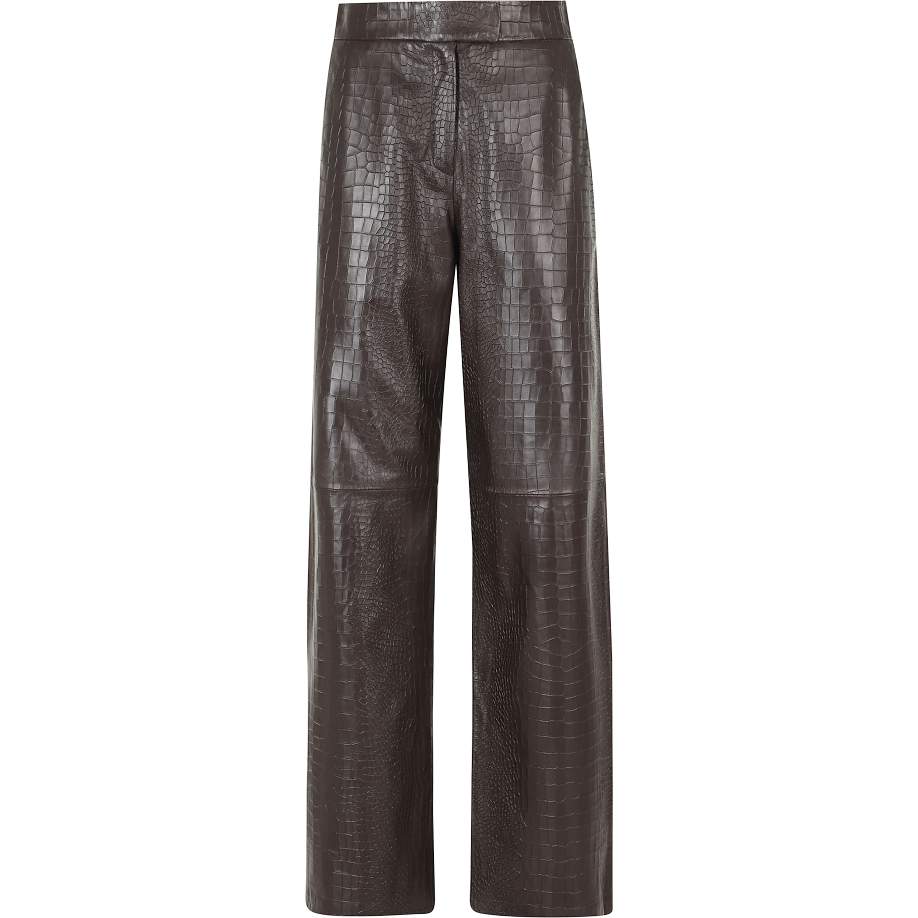 PANTALONE 100% PELLE STAMPA COCCO