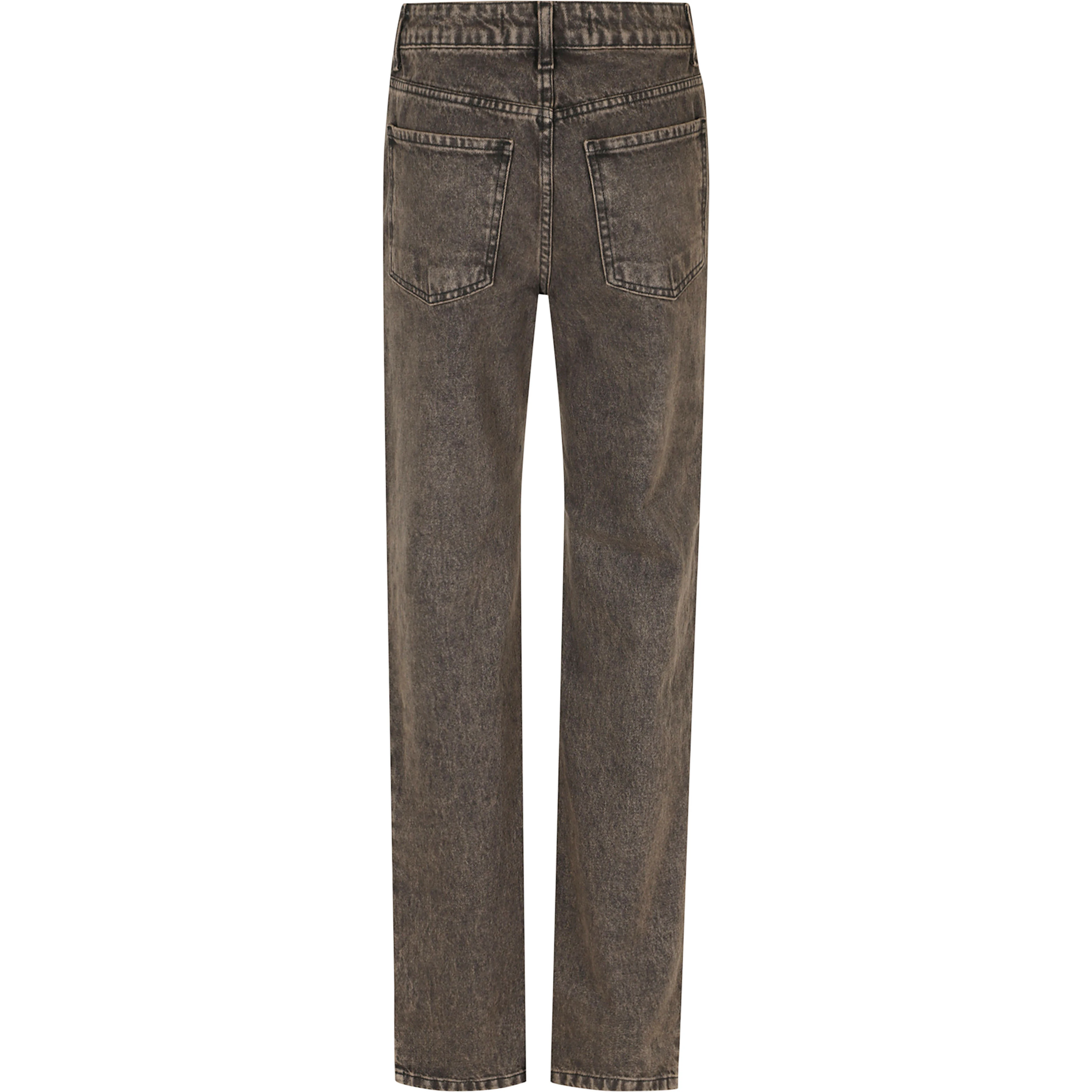 JEANS GAMBA DRITTA DENIM SABBIATO