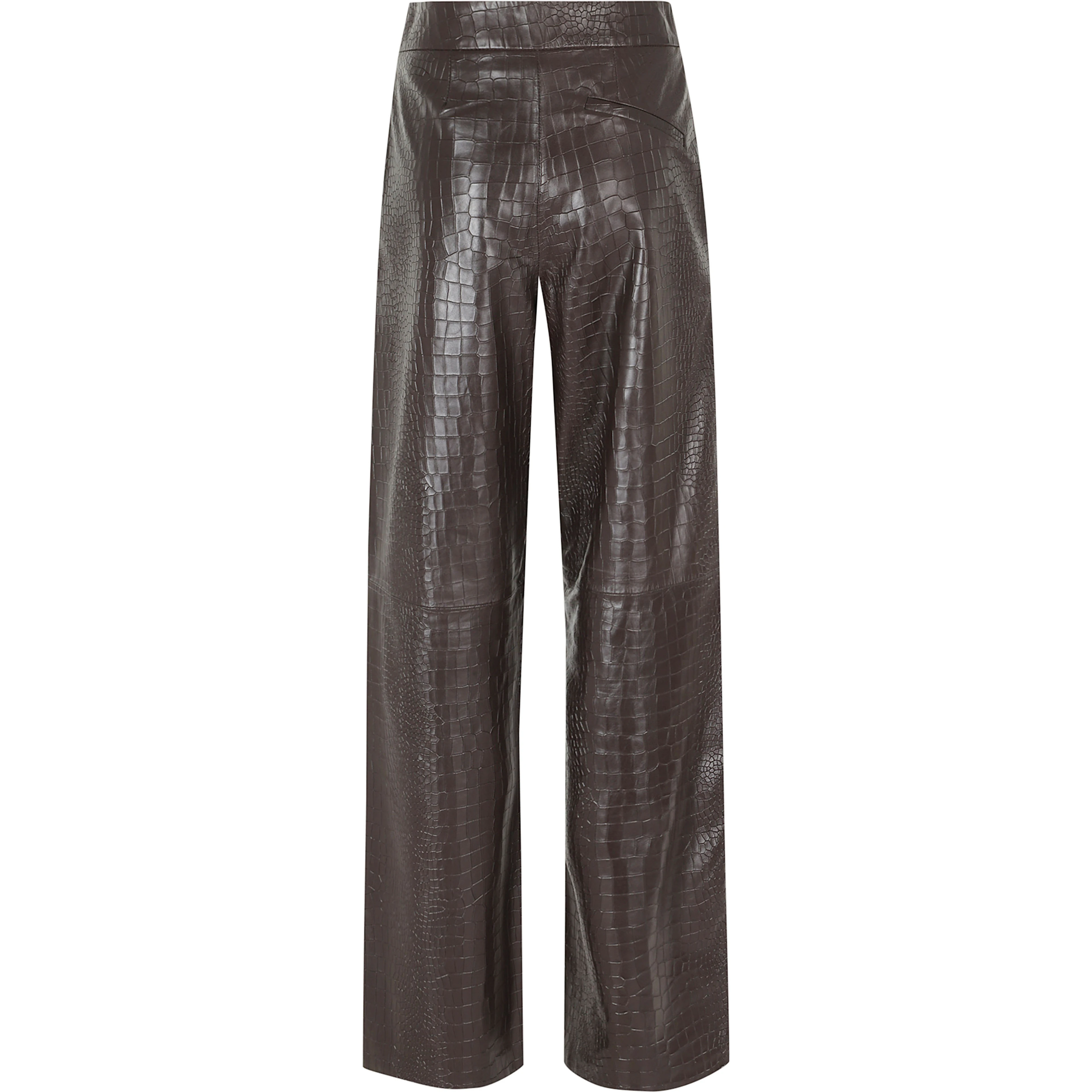PANTALONE 100% PELLE STAMPA COCCO