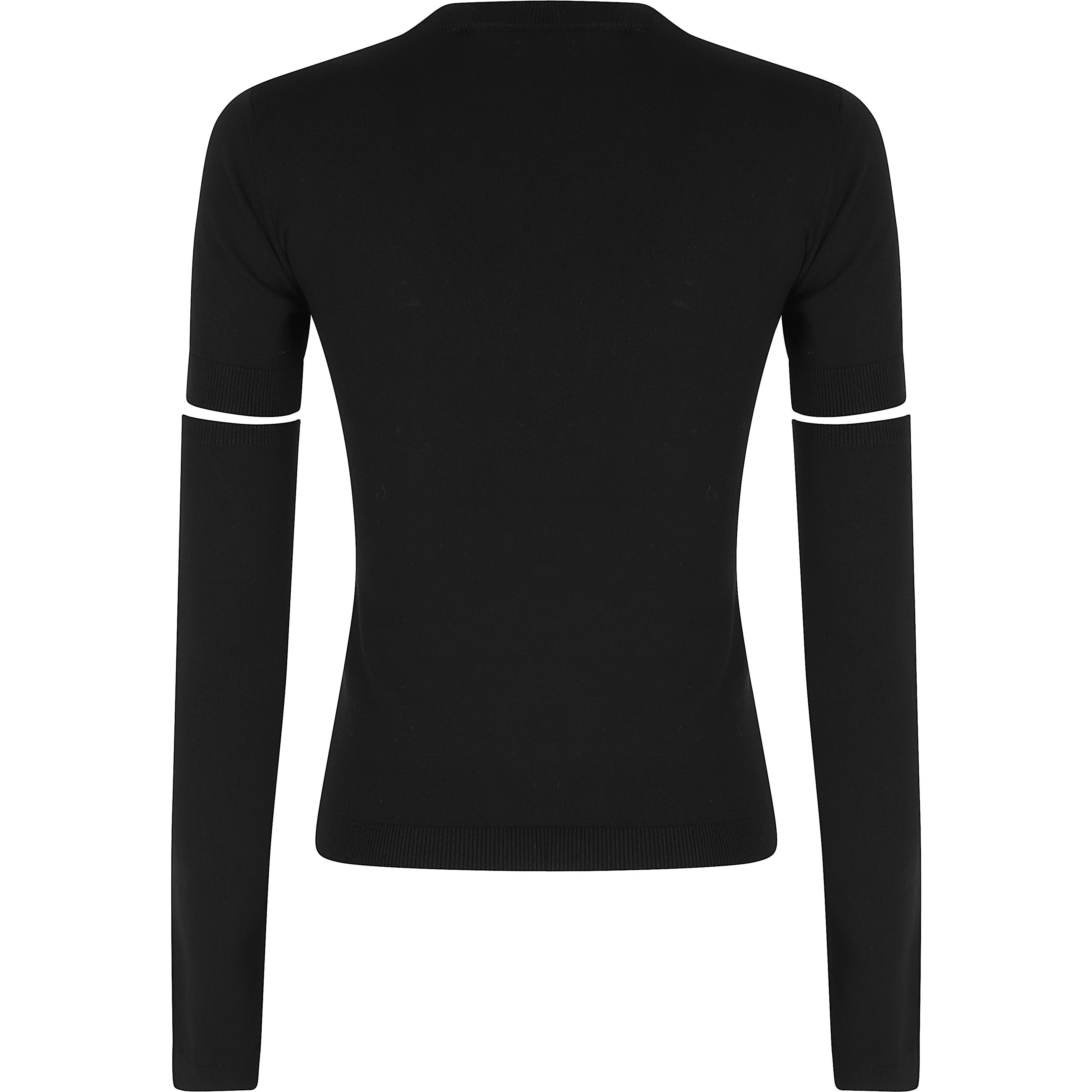 MAGLIA M/M GIROCOLLO + MANICOTTI IN VISCOSA STACCABILI