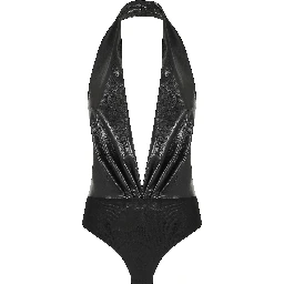 ZENDAYA BODYSUIT SLEEVELESS DEEP V NECK BODYSUIT