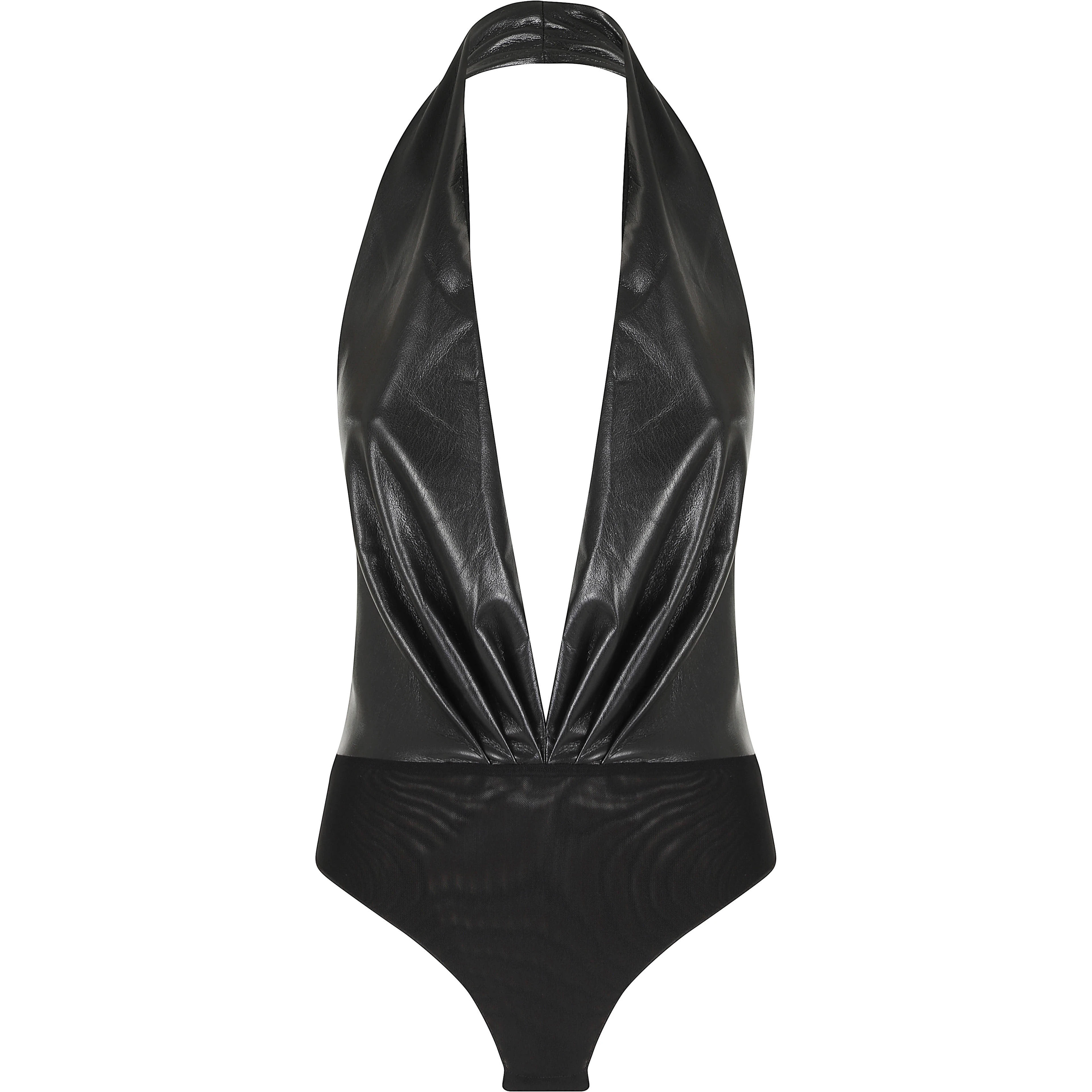 ZENDAYA BODYSUIT SLEEVELESS DEEP V NECK BODYSUIT
