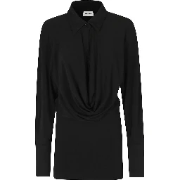 LILIA MINI DRESS DEEP V COLLAR MINI DRESS