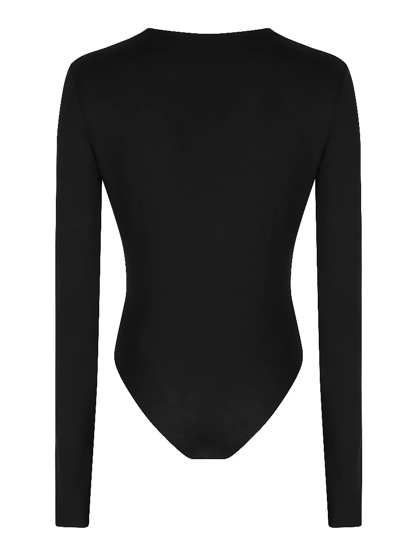 ZELDA BODYSUIT DEEP V NECK BODYSUIT
