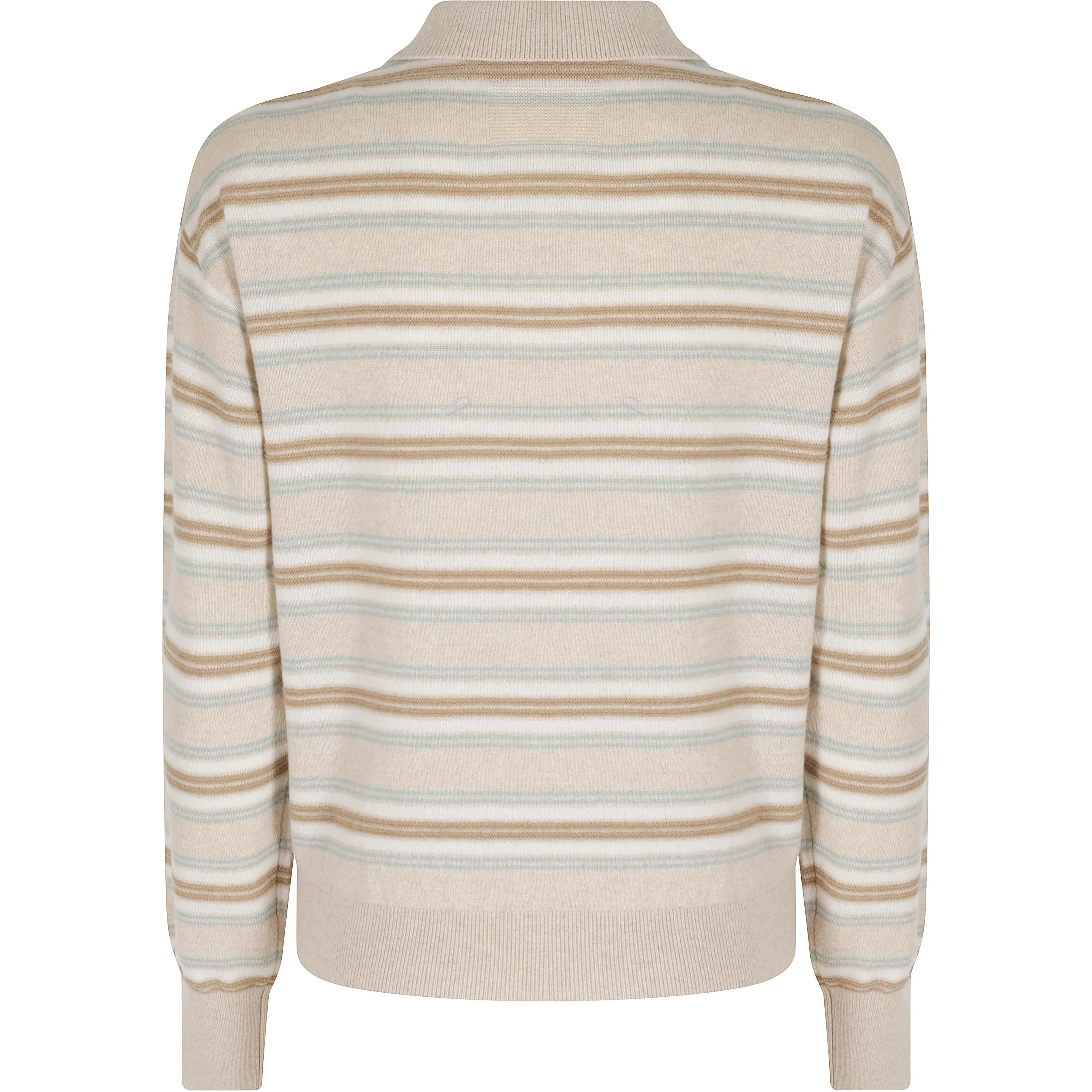 COLLEGIATE STRIPE POLO