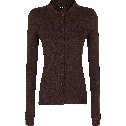 KNITTED POLO TOP