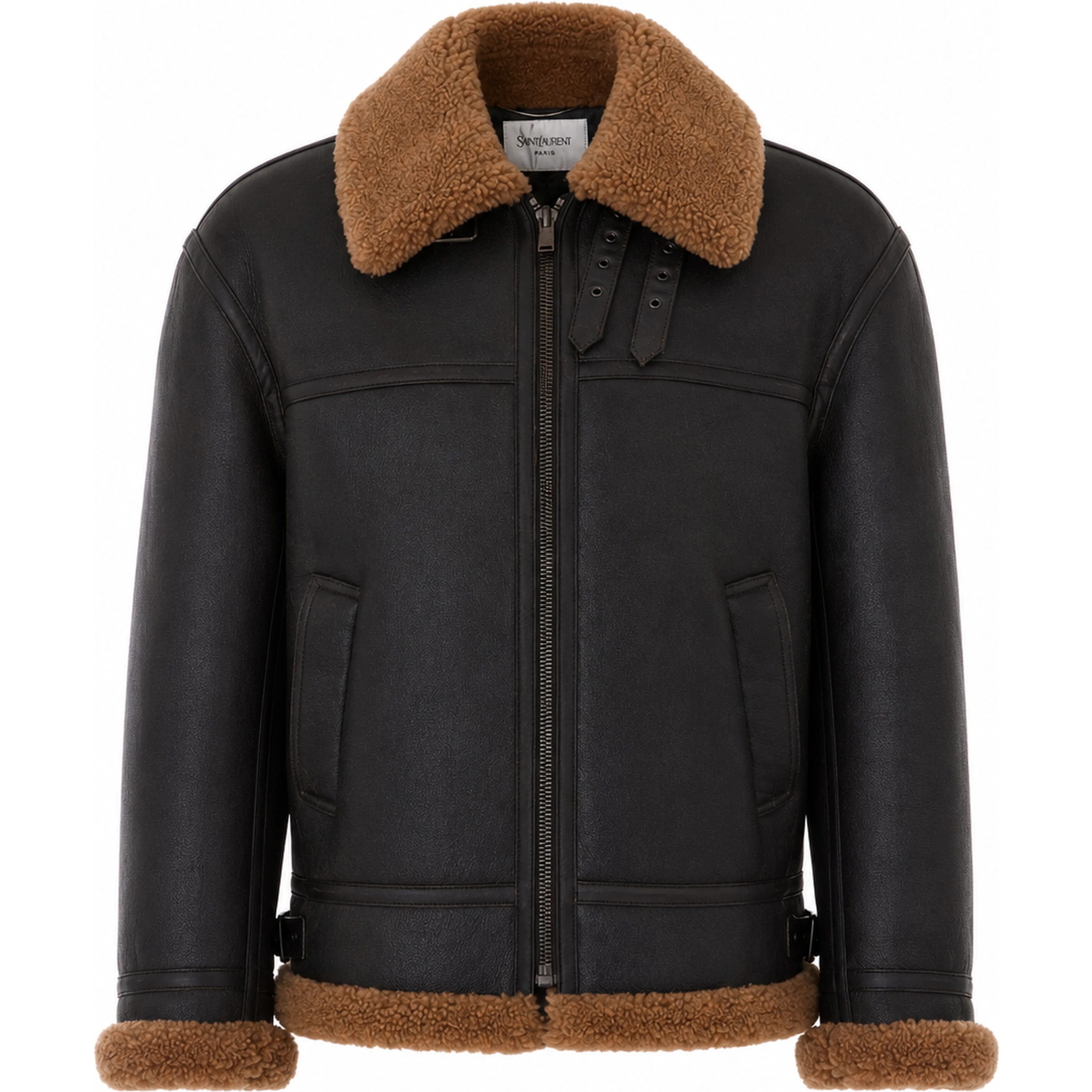 SAINT LAURENT Jackets Black