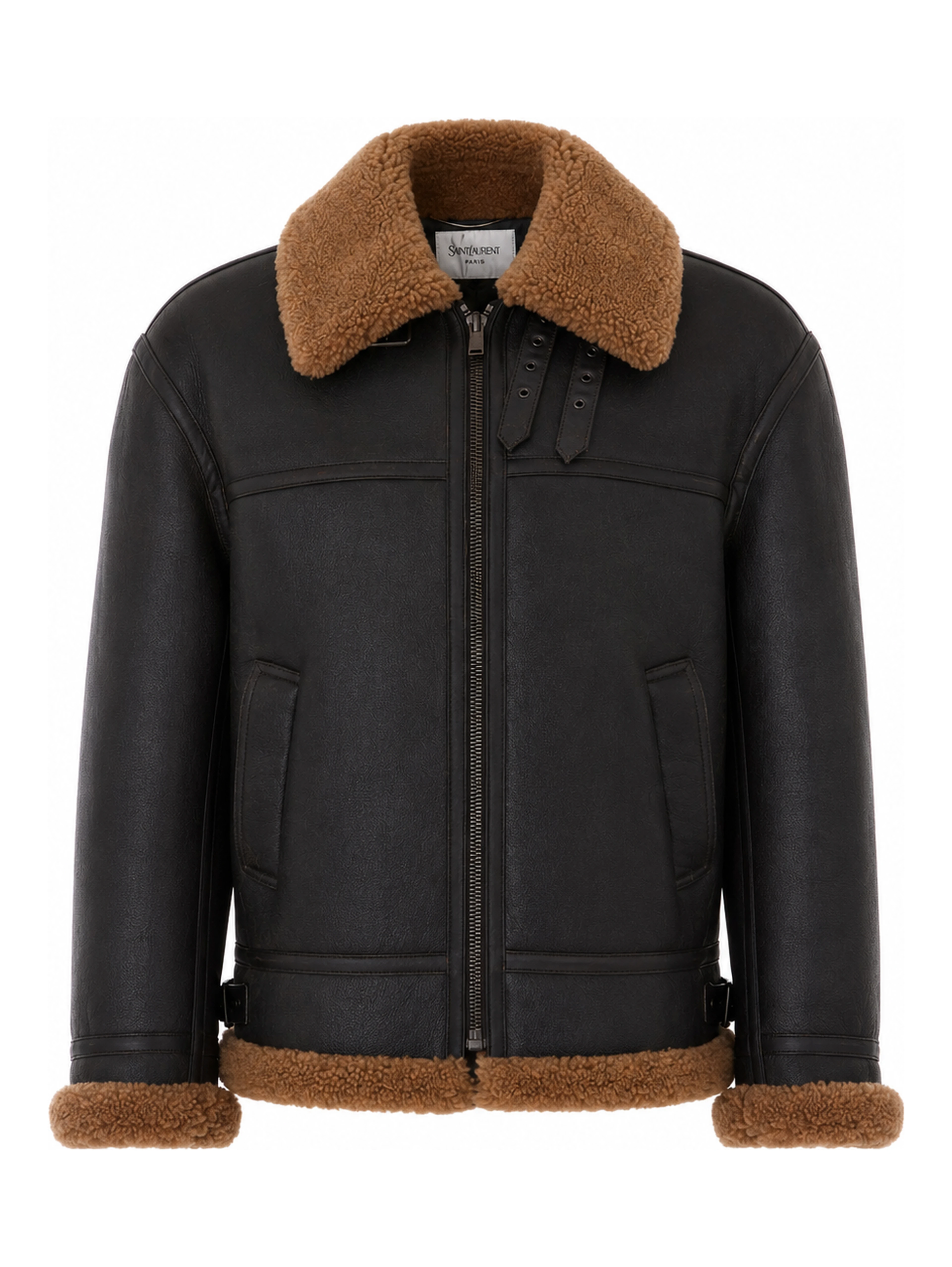 SAINT LAURENT Jackets Black