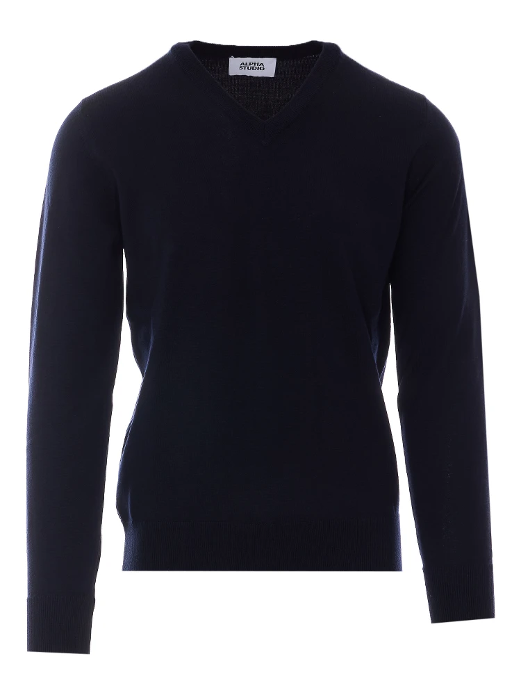 ALPHA STUDIO Sweaters Blue