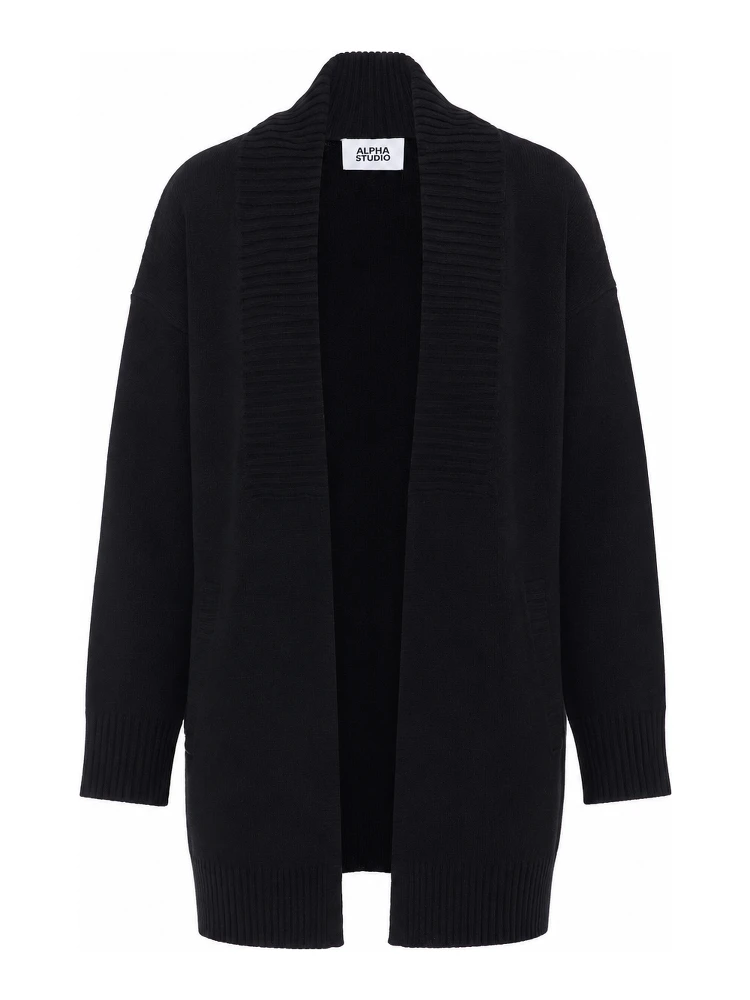 Alpha studio Sweaters Black
