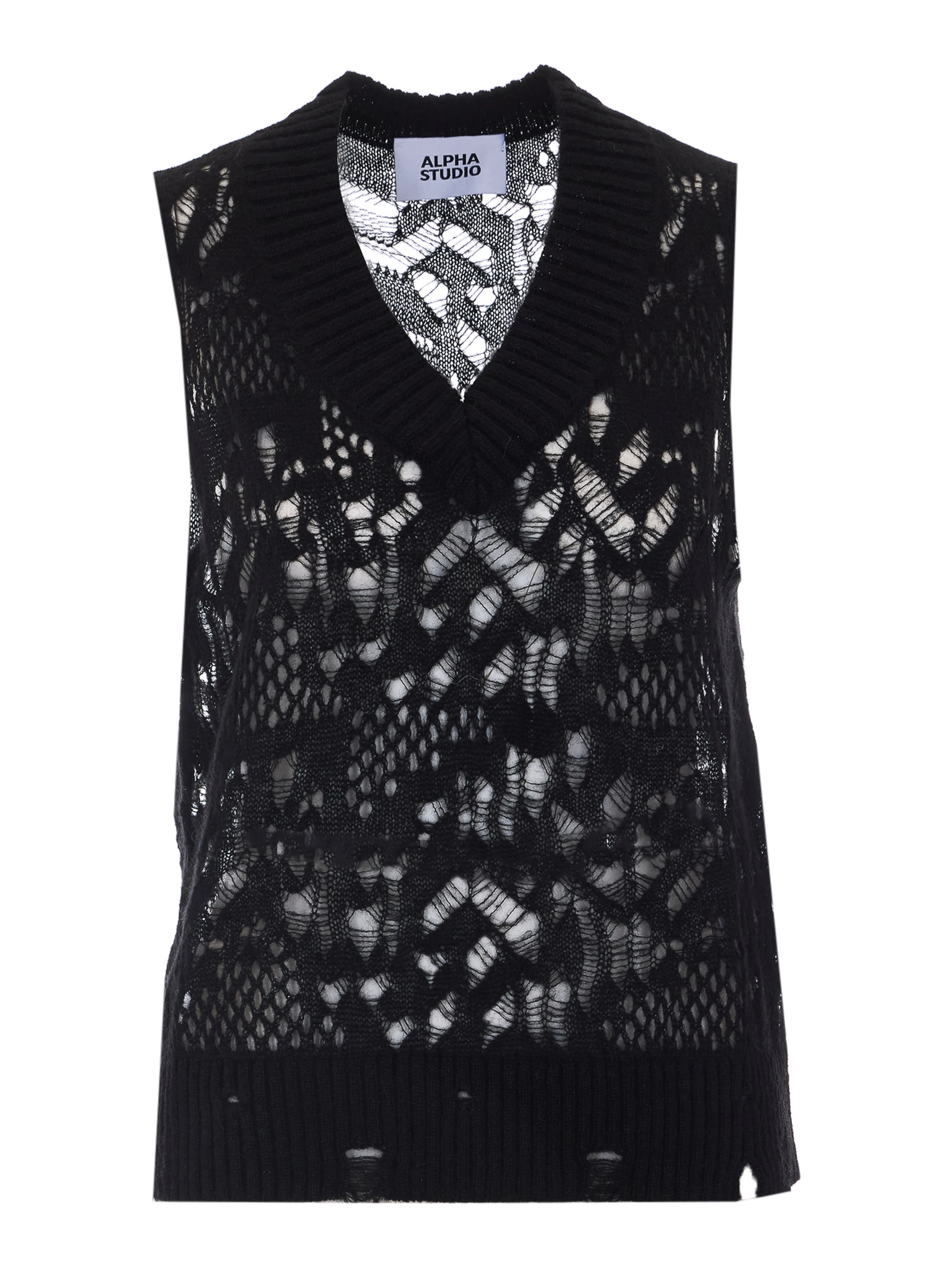 Alpha studio Sweaters Black