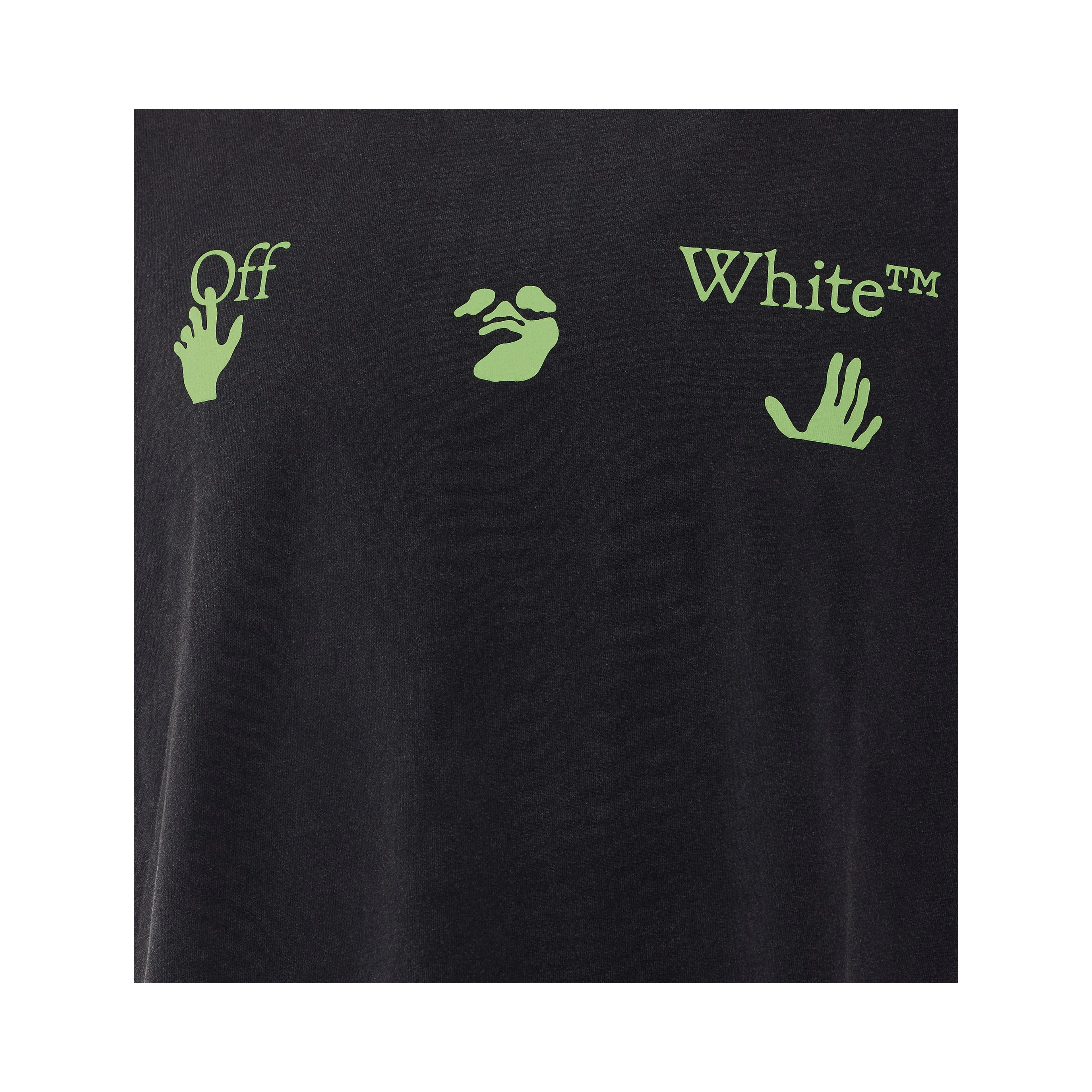 OFF WHITE T-shirts and Polos Black