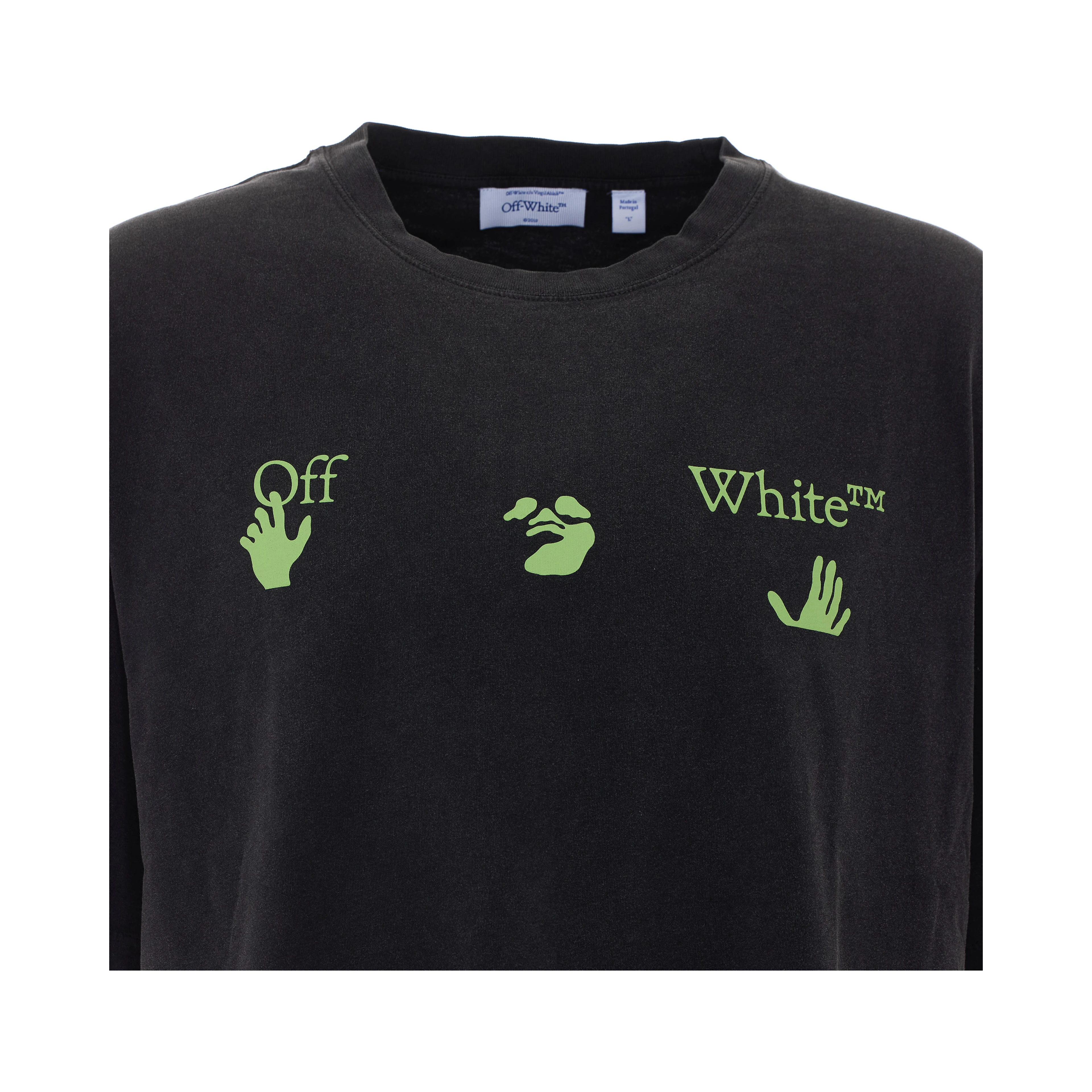 OFF WHITE T-shirts and Polos Black