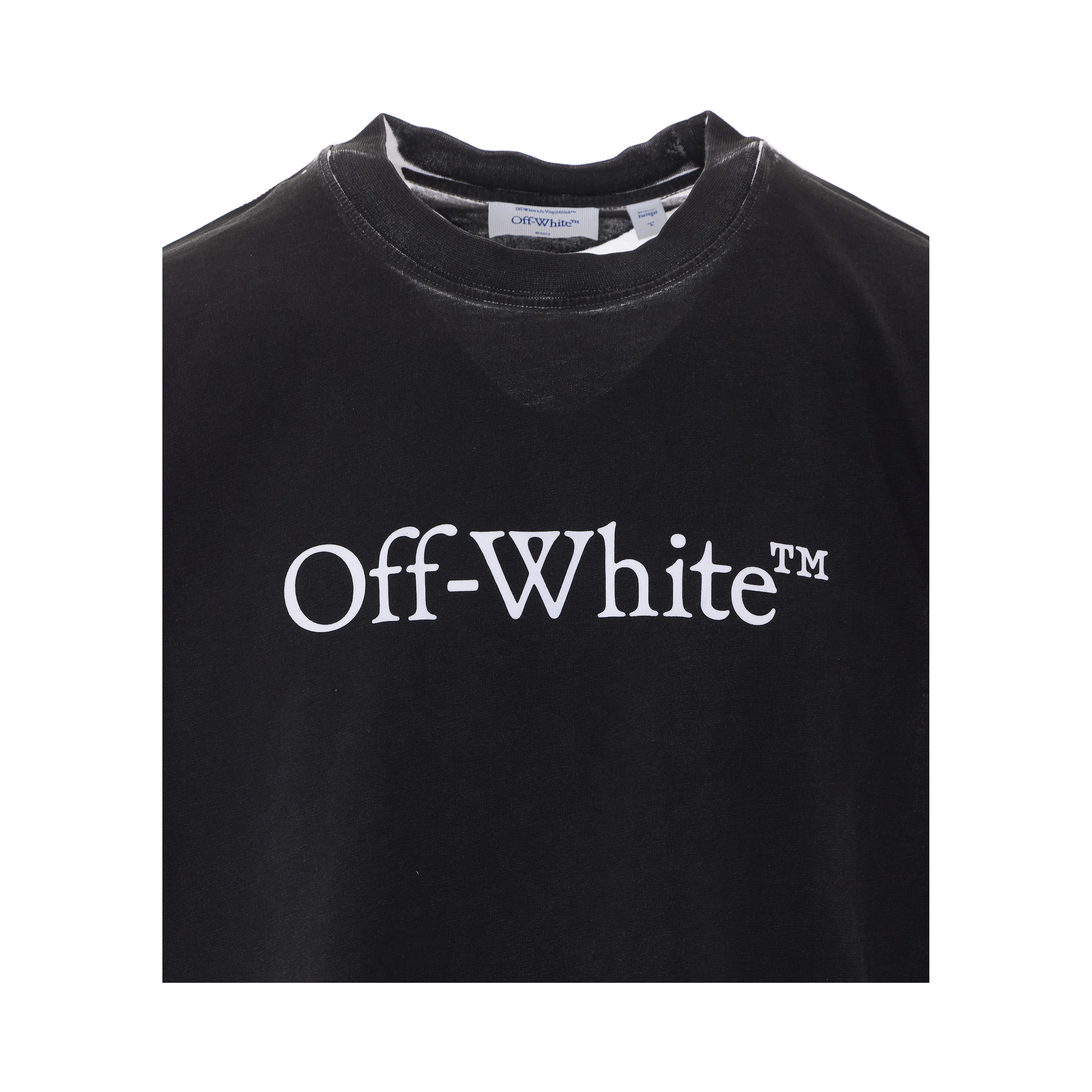 OFF WHITE T-shirts and Polos Black
