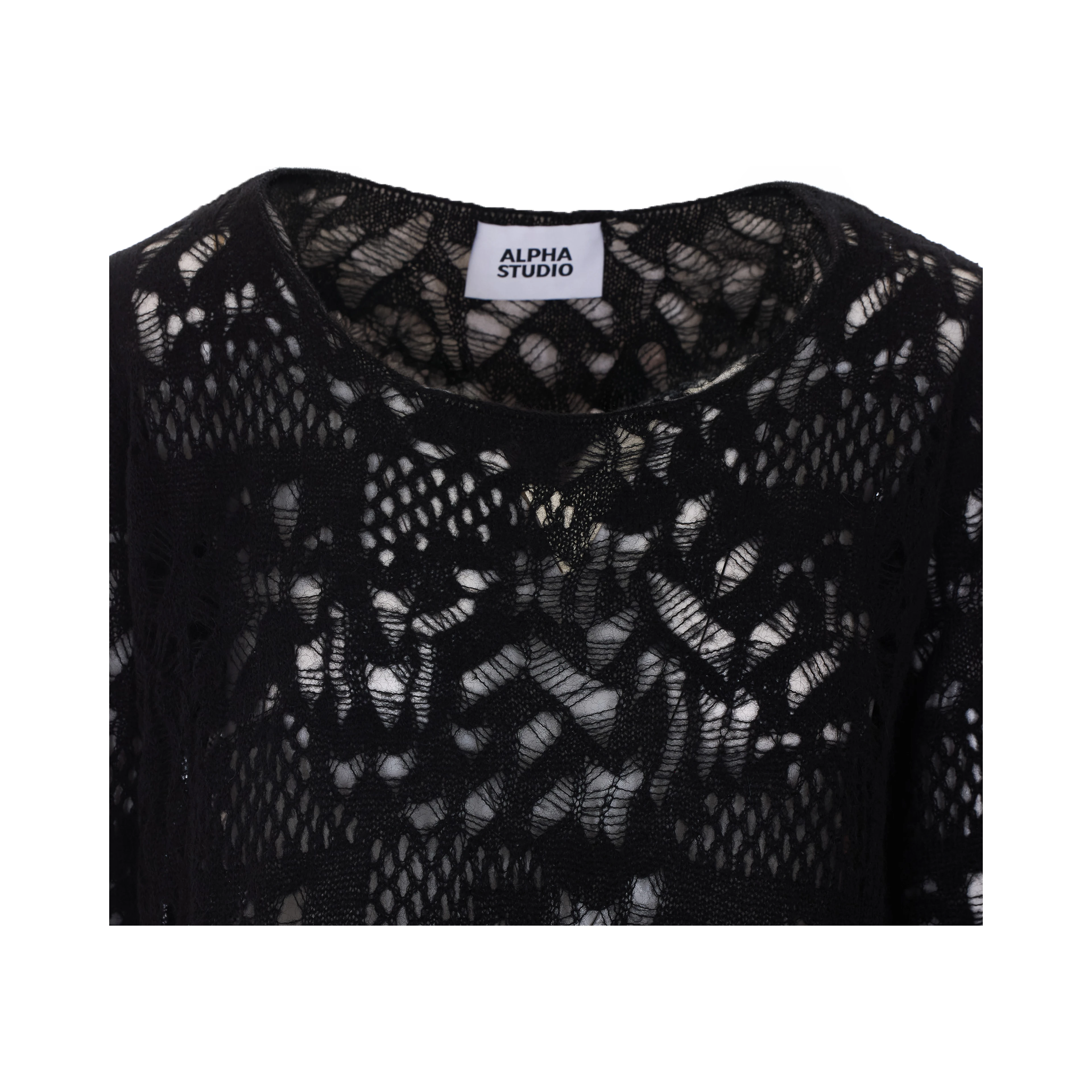 Alpha studio Sweaters Black