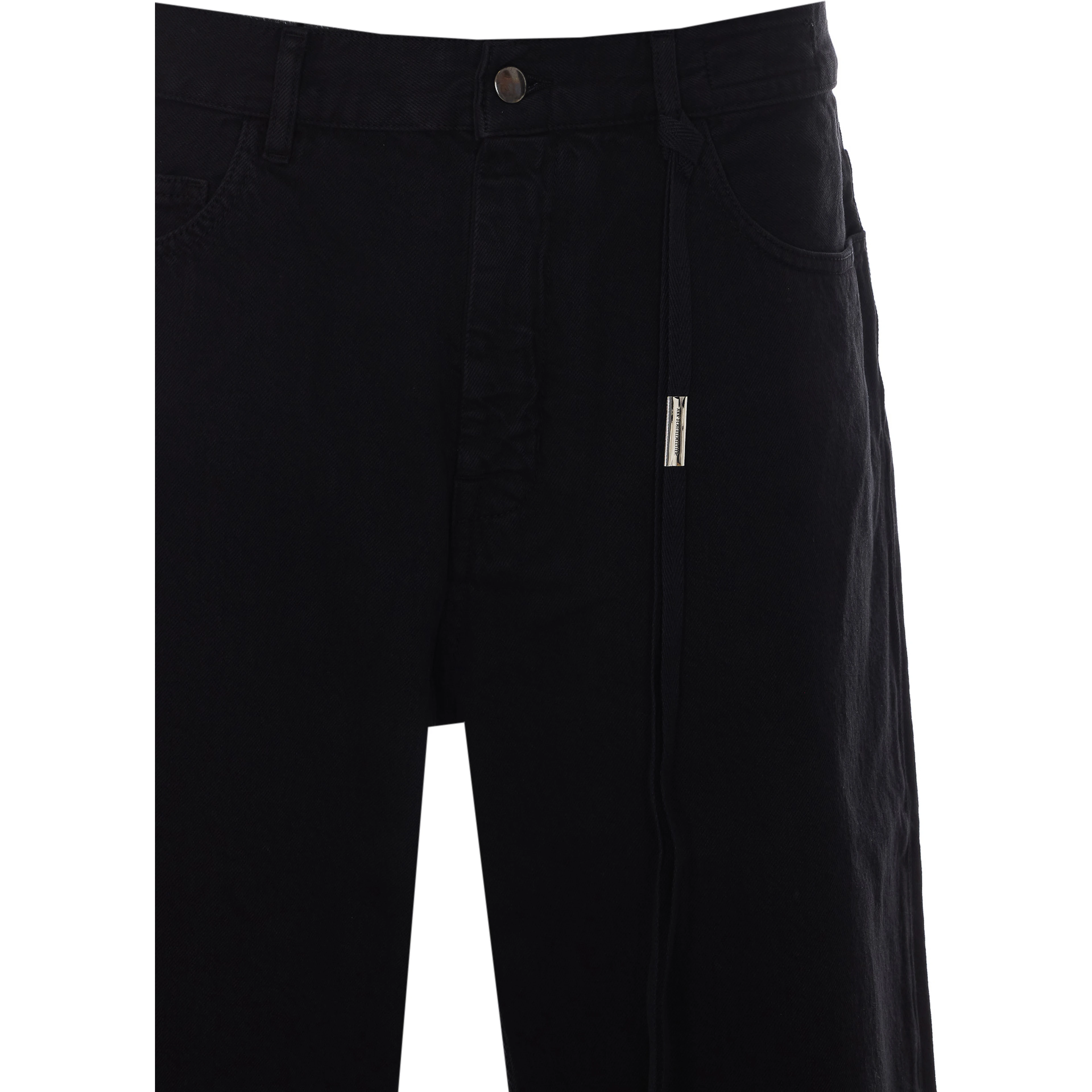 ANN DEMEULEMEESTER Jeans Black