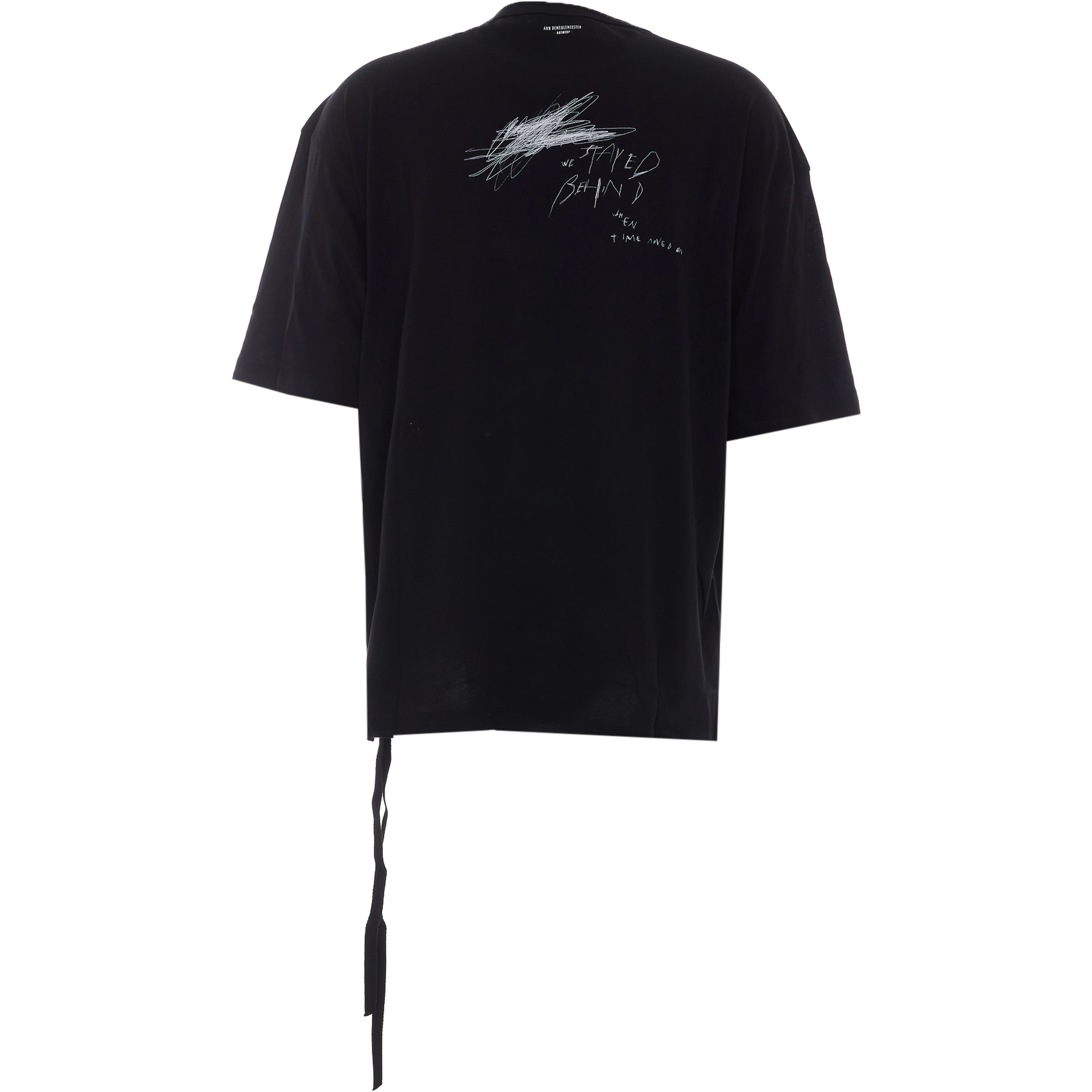 ANN DEMEULEMEESTER T-shirts and Polos Black