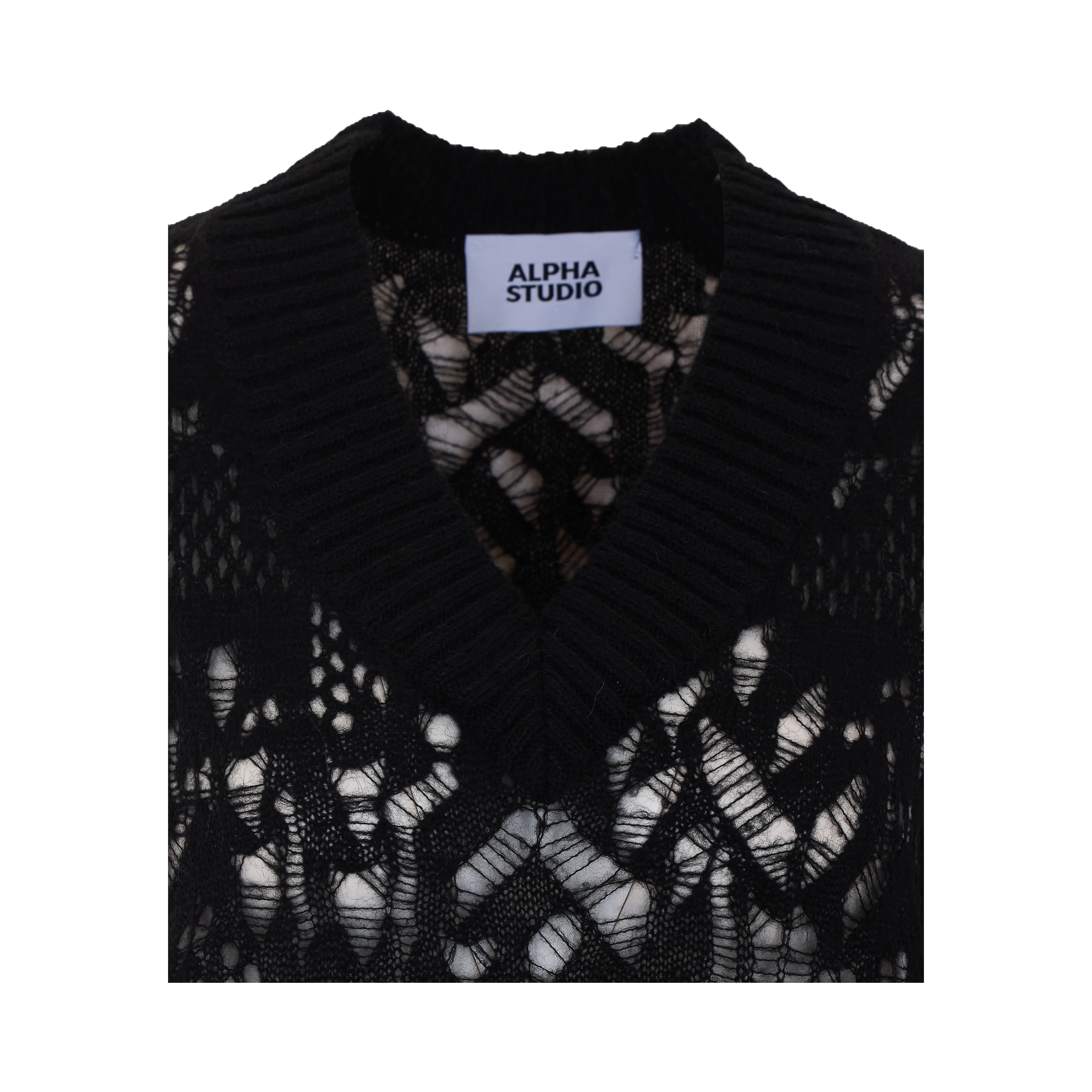 Alpha studio Sweaters Black