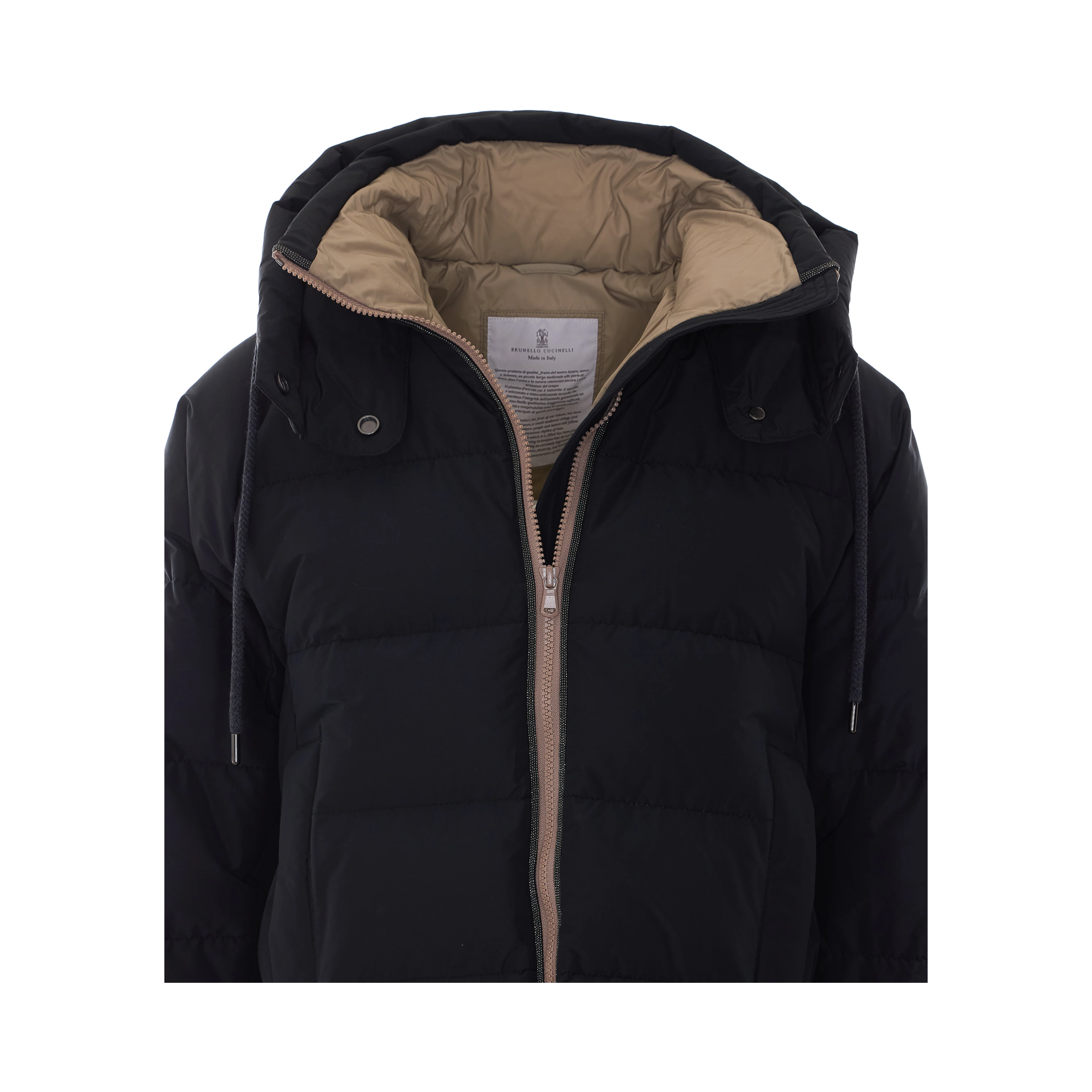 Brunello Cucinelli Coats Black