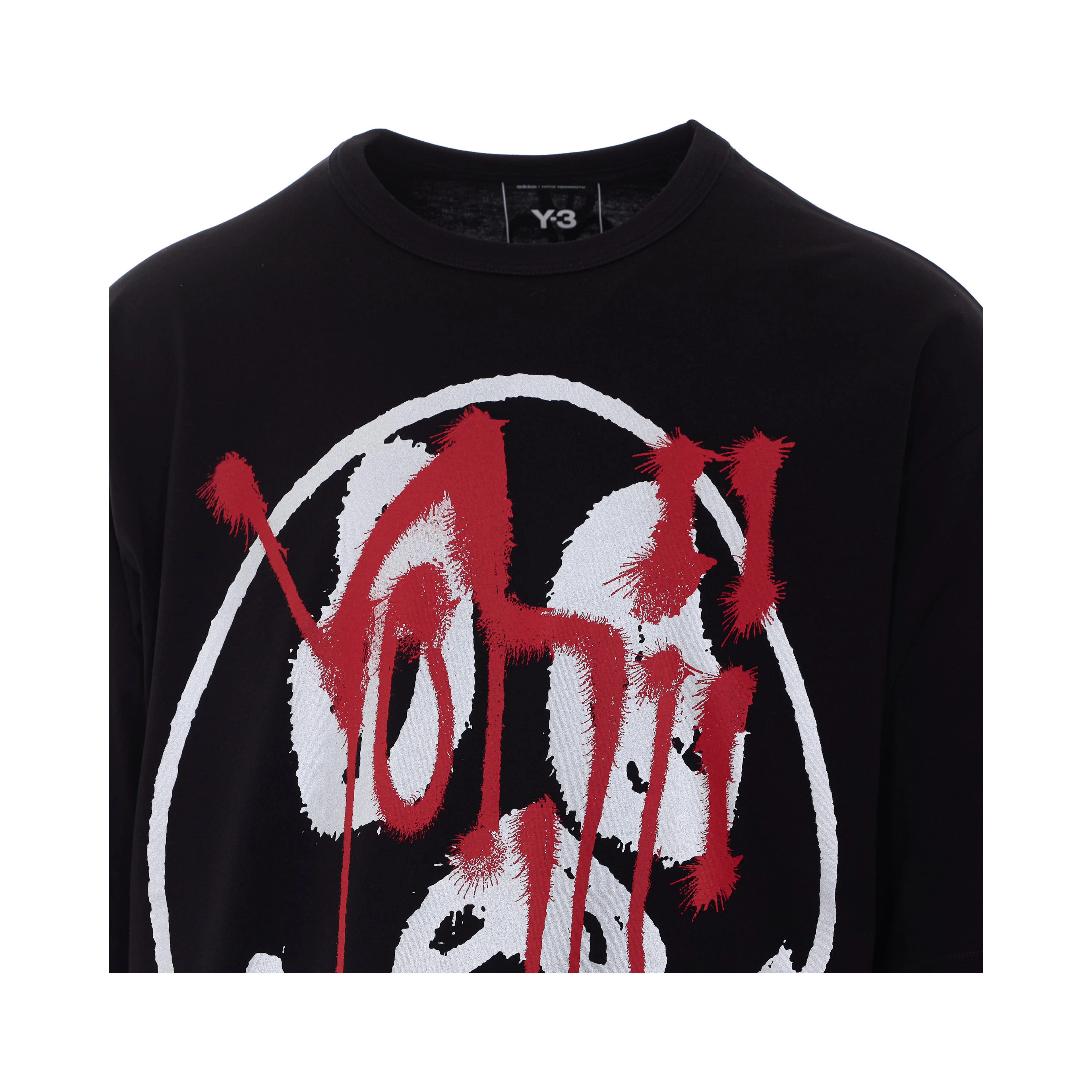 Y-3 T-shirts and Polos Black