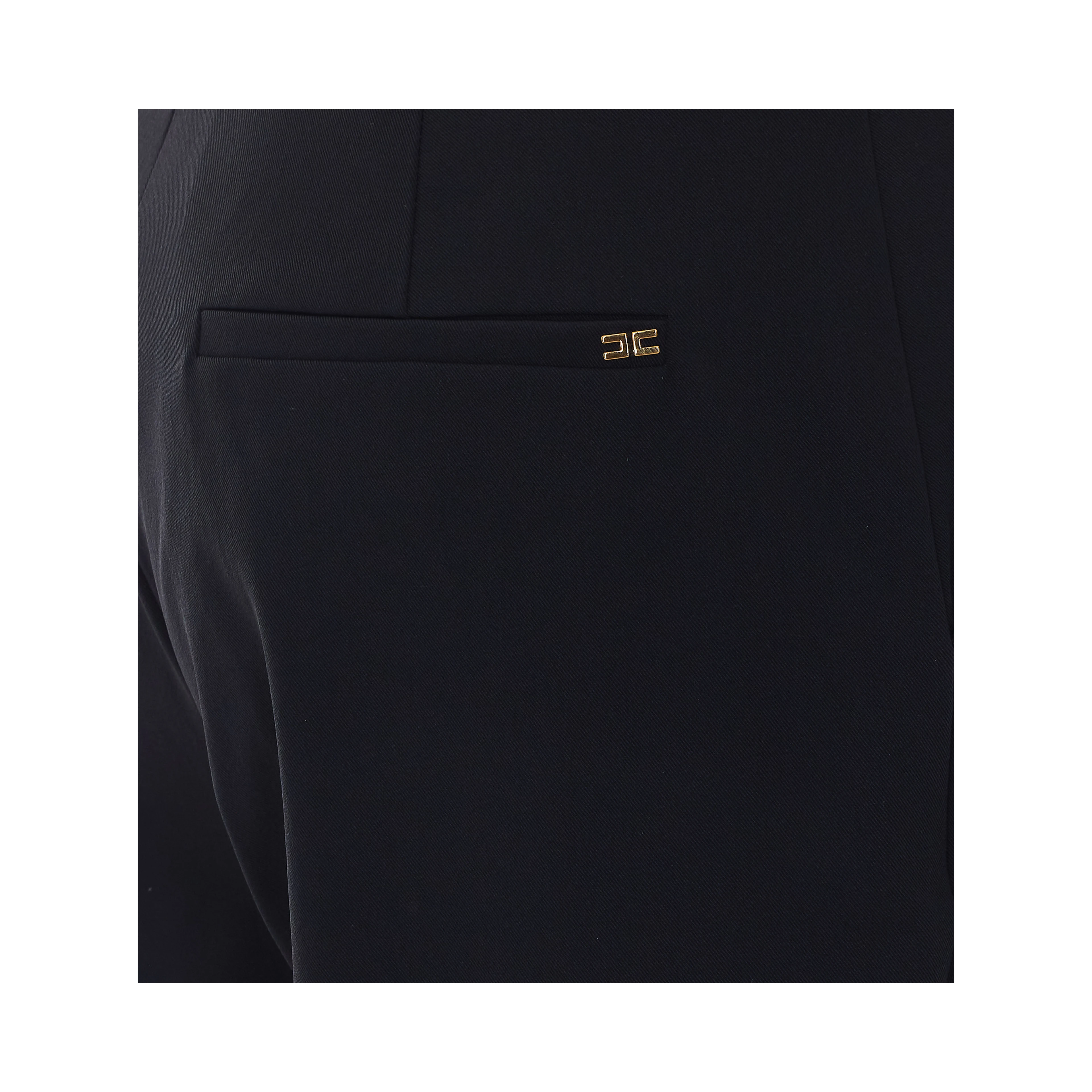 ELISABETTA FRANCHI Trousers Black