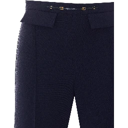 Elisabetta Franchi Trousers Blue