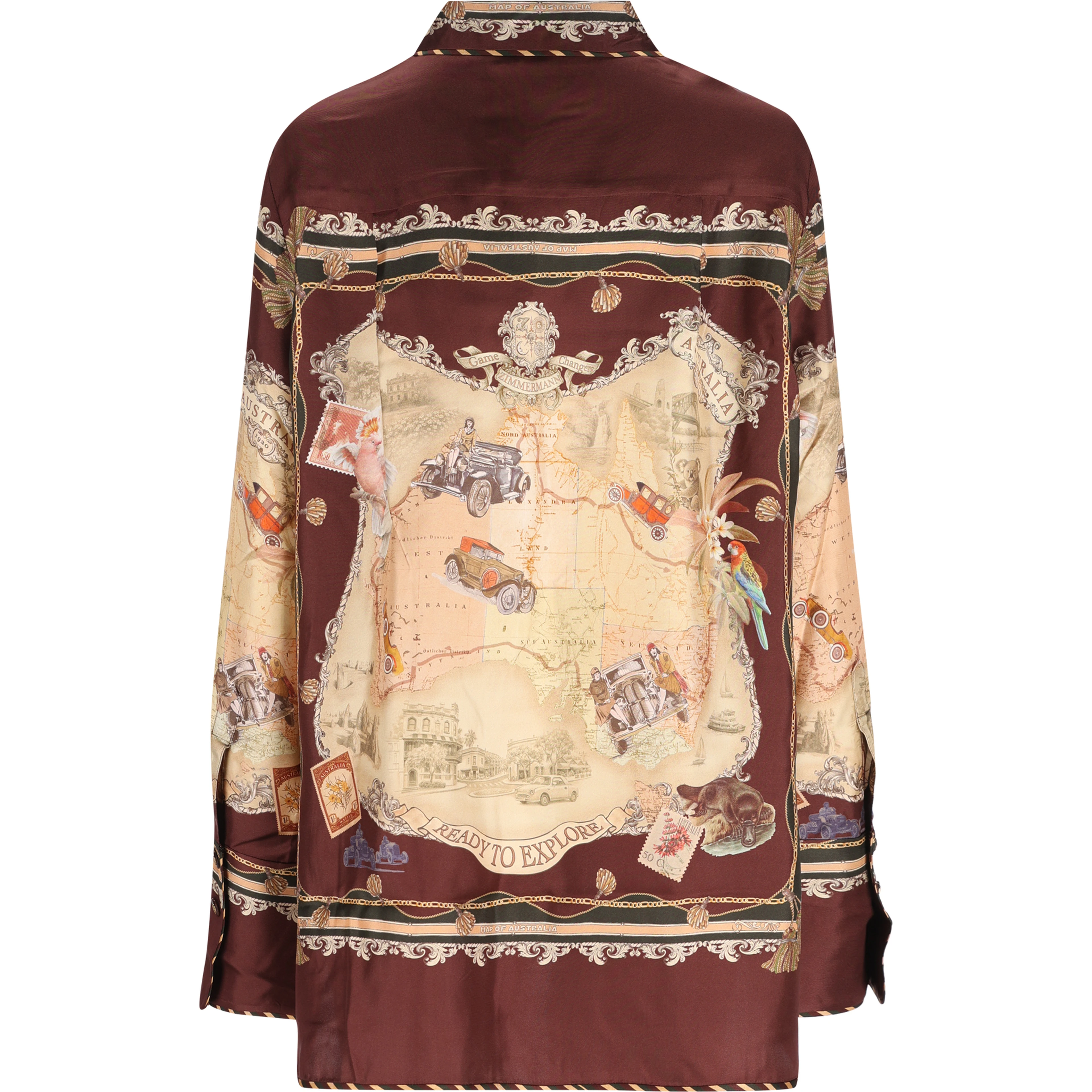 ZIMMERMANN Shirts Red