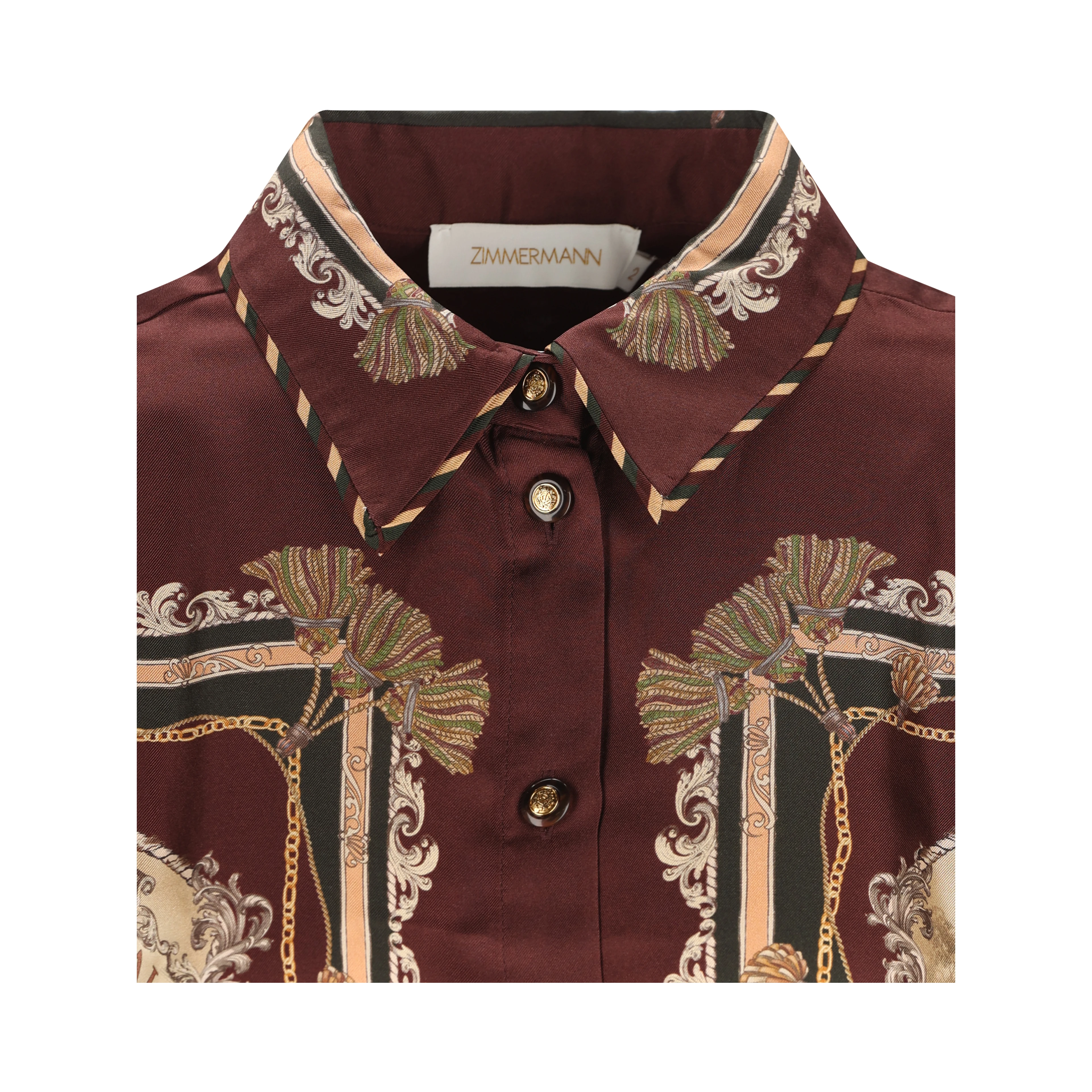 ZIMMERMANN Shirts Red