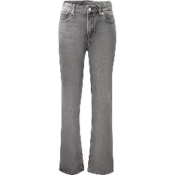 Black Cotton Womens Jeans