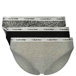 Gray Cotton Women's Underwear