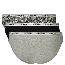 Gray Cotton Women's Underwear