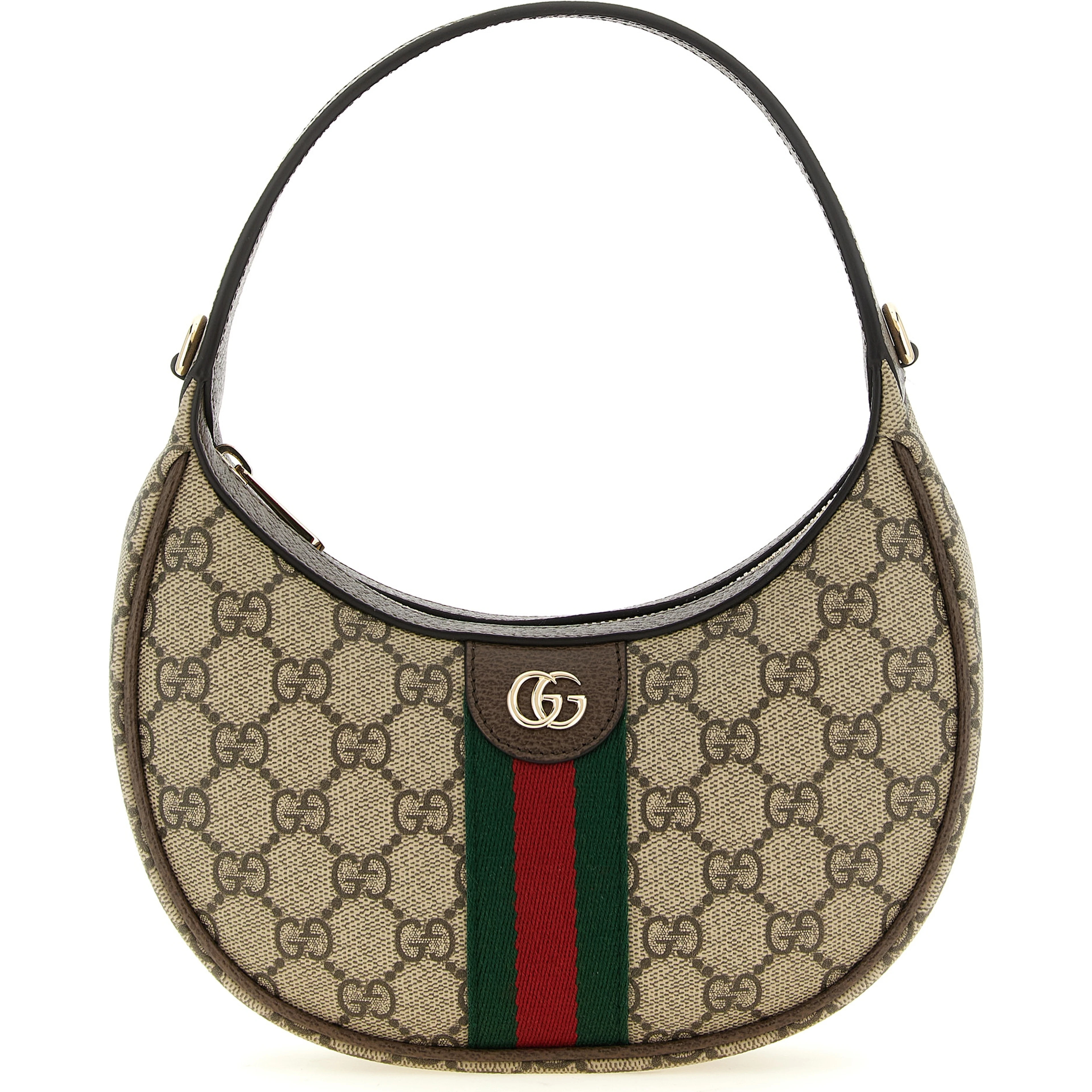 Beige Polyethylene Crossbody Bag