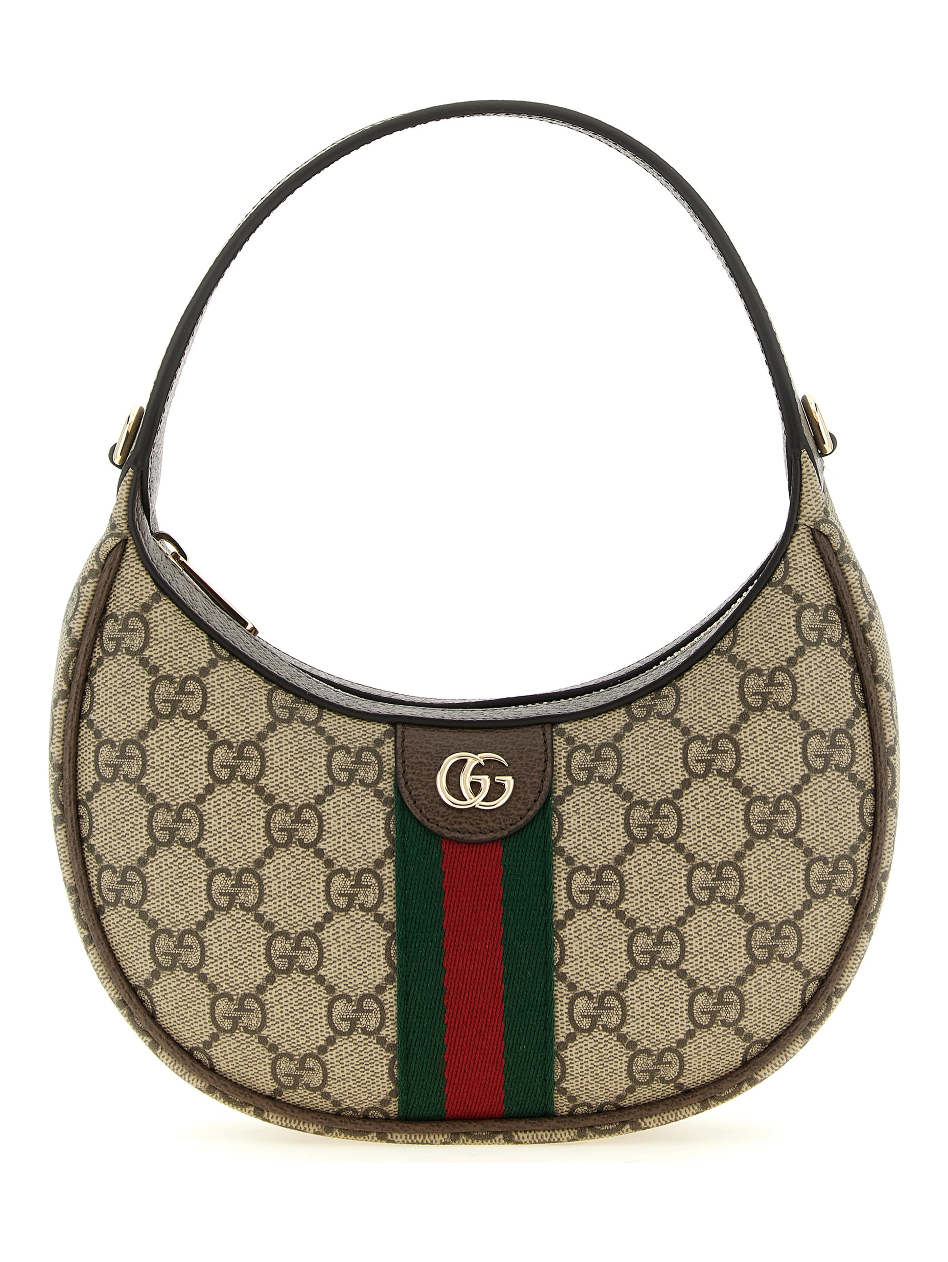 Beige Polyethylene Crossbody Bag