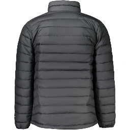 Black Polyester Men's Jacket