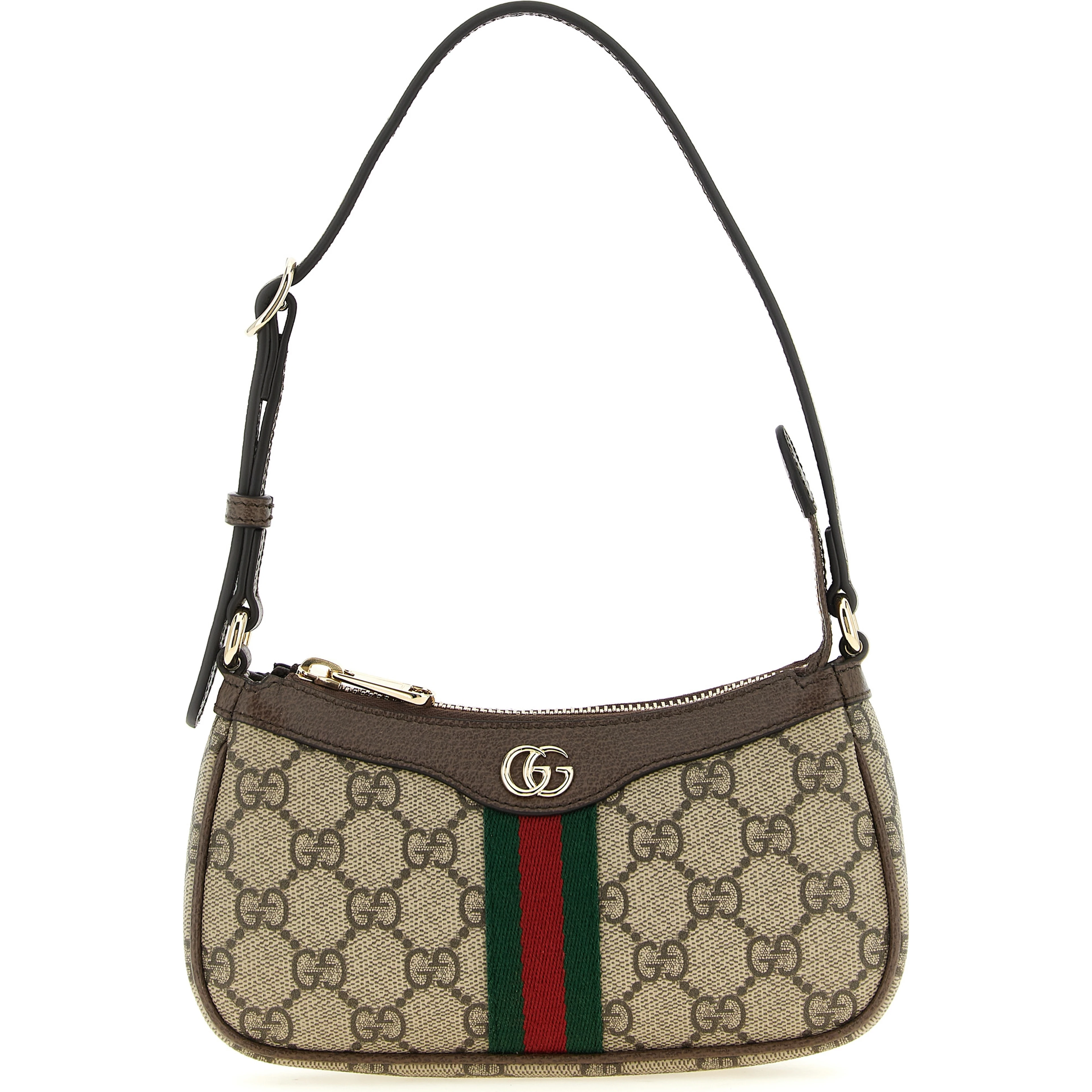 Beige Polyethylene Crossbody Bag